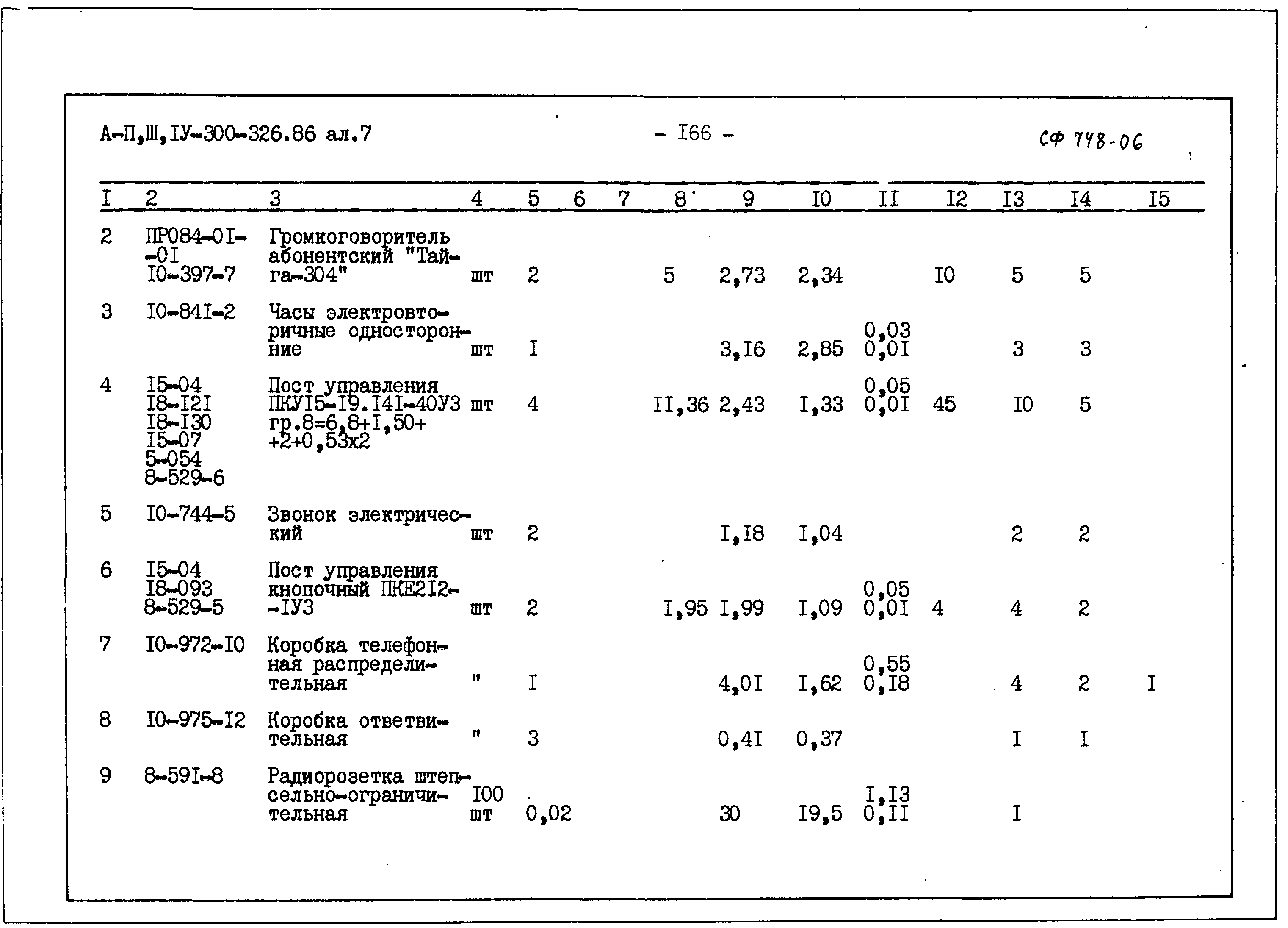 Типовой проект А-II,III,IV-300-326.86