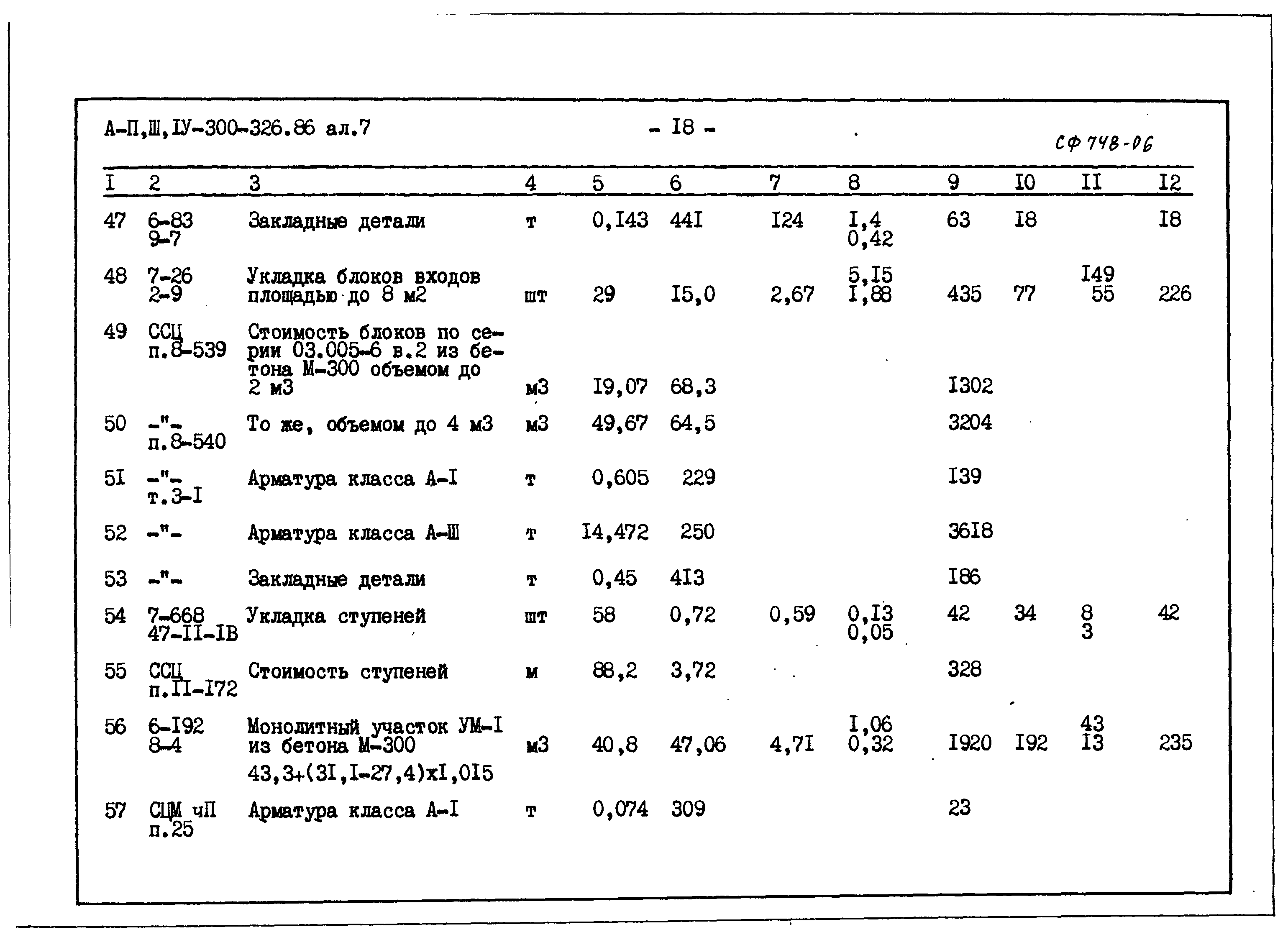 Типовой проект А-II,III,IV-300-326.86