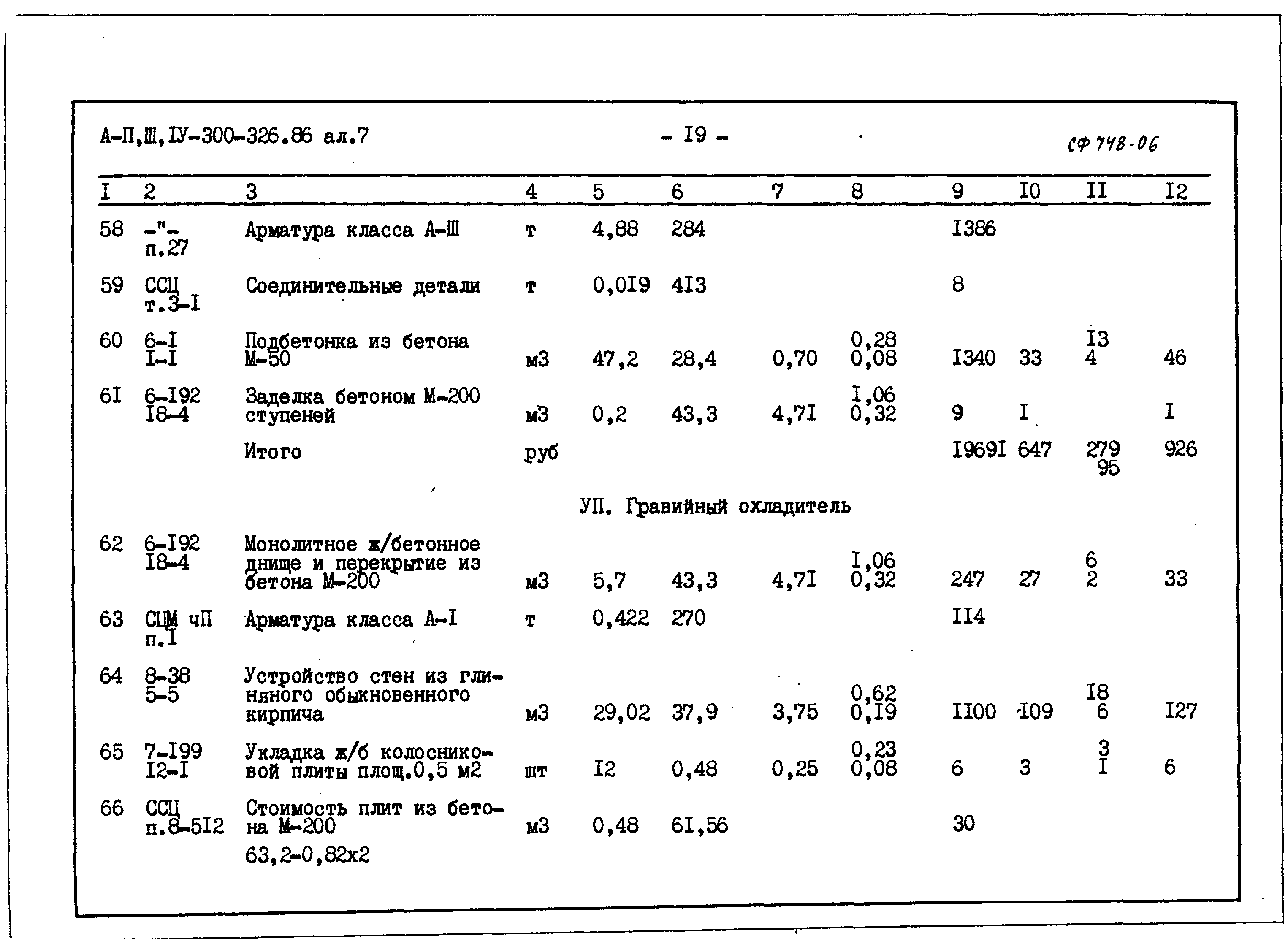 Типовой проект А-II,III,IV-300-326.86