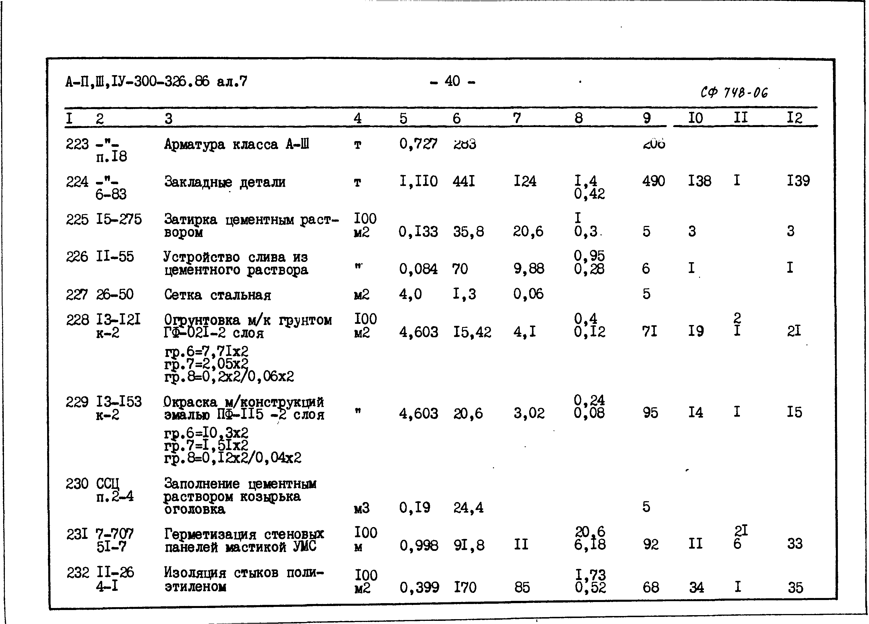 Типовой проект А-II,III,IV-300-326.86