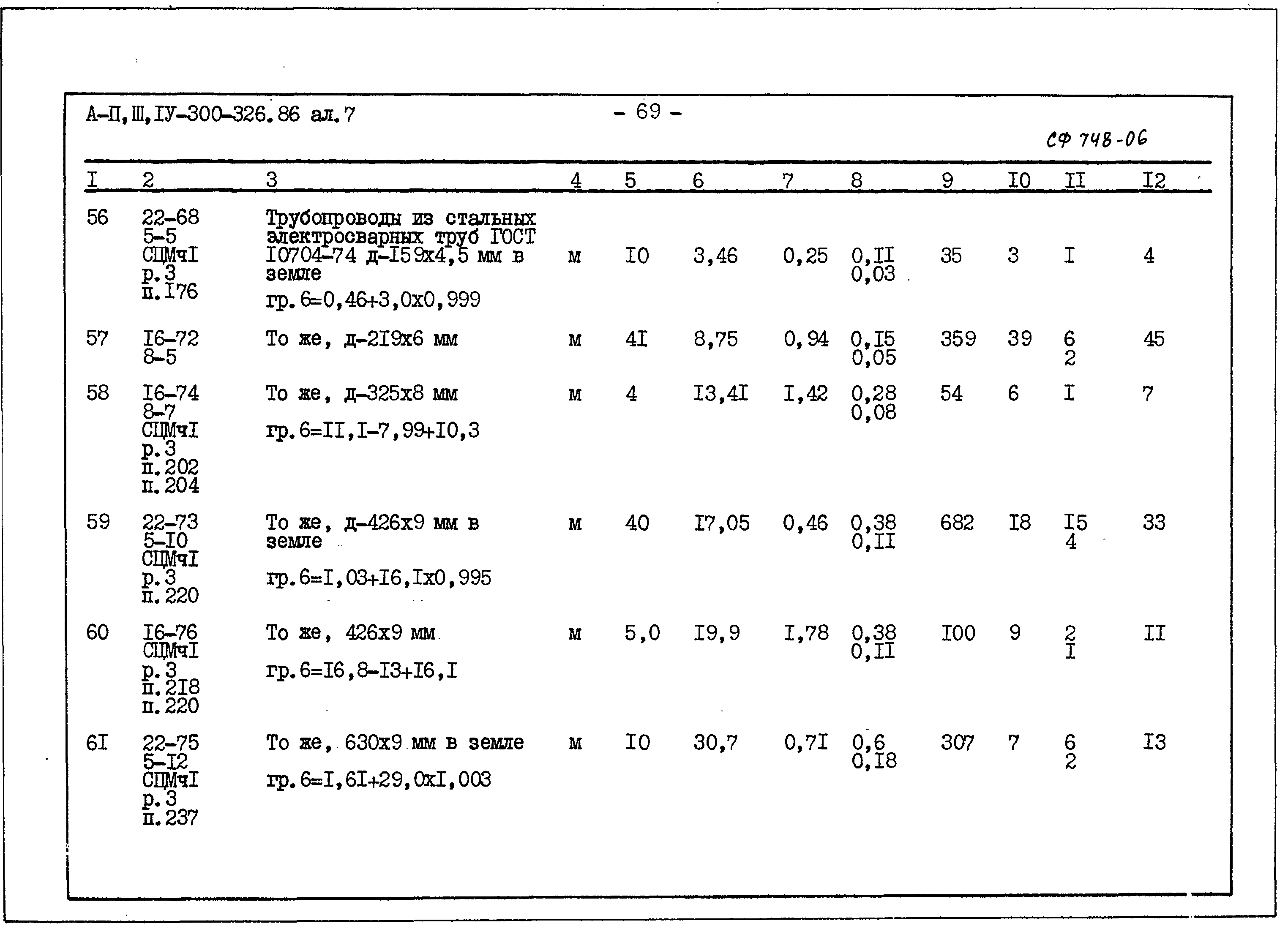 Типовой проект А-II,III,IV-300-326.86