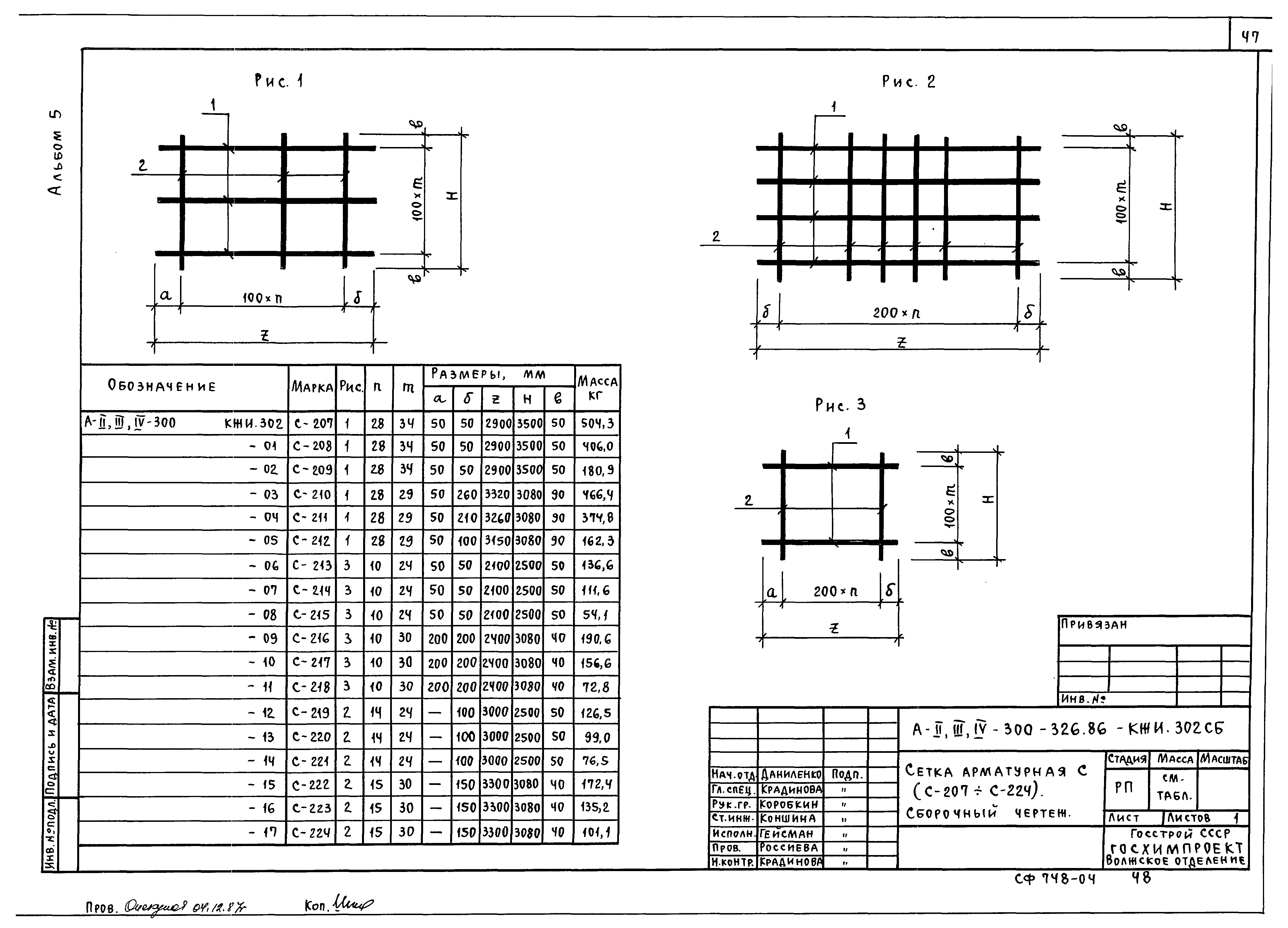 Типовой проект А-II,III,IV-300-326.86