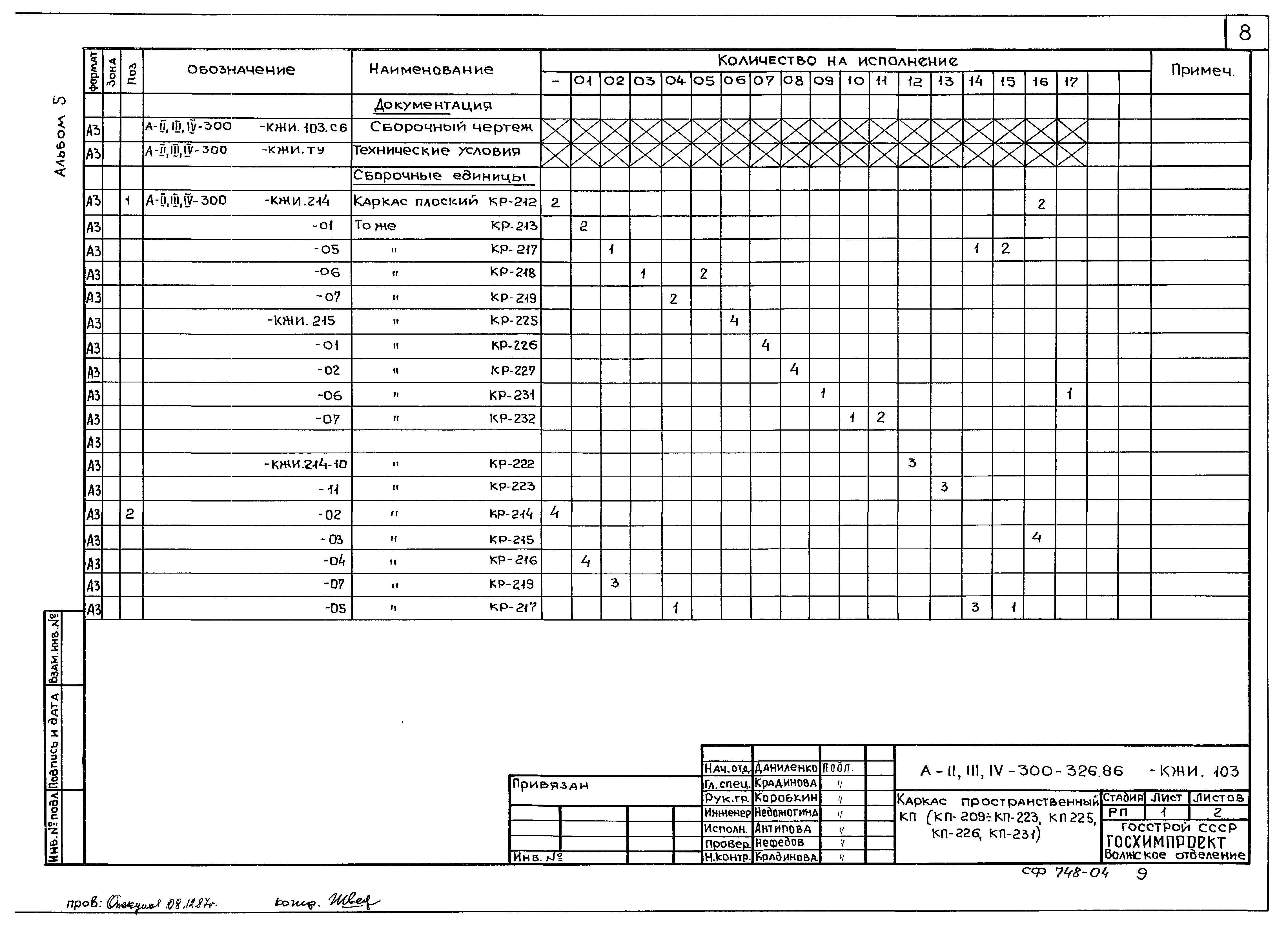 Типовой проект А-II,III,IV-300-326.86