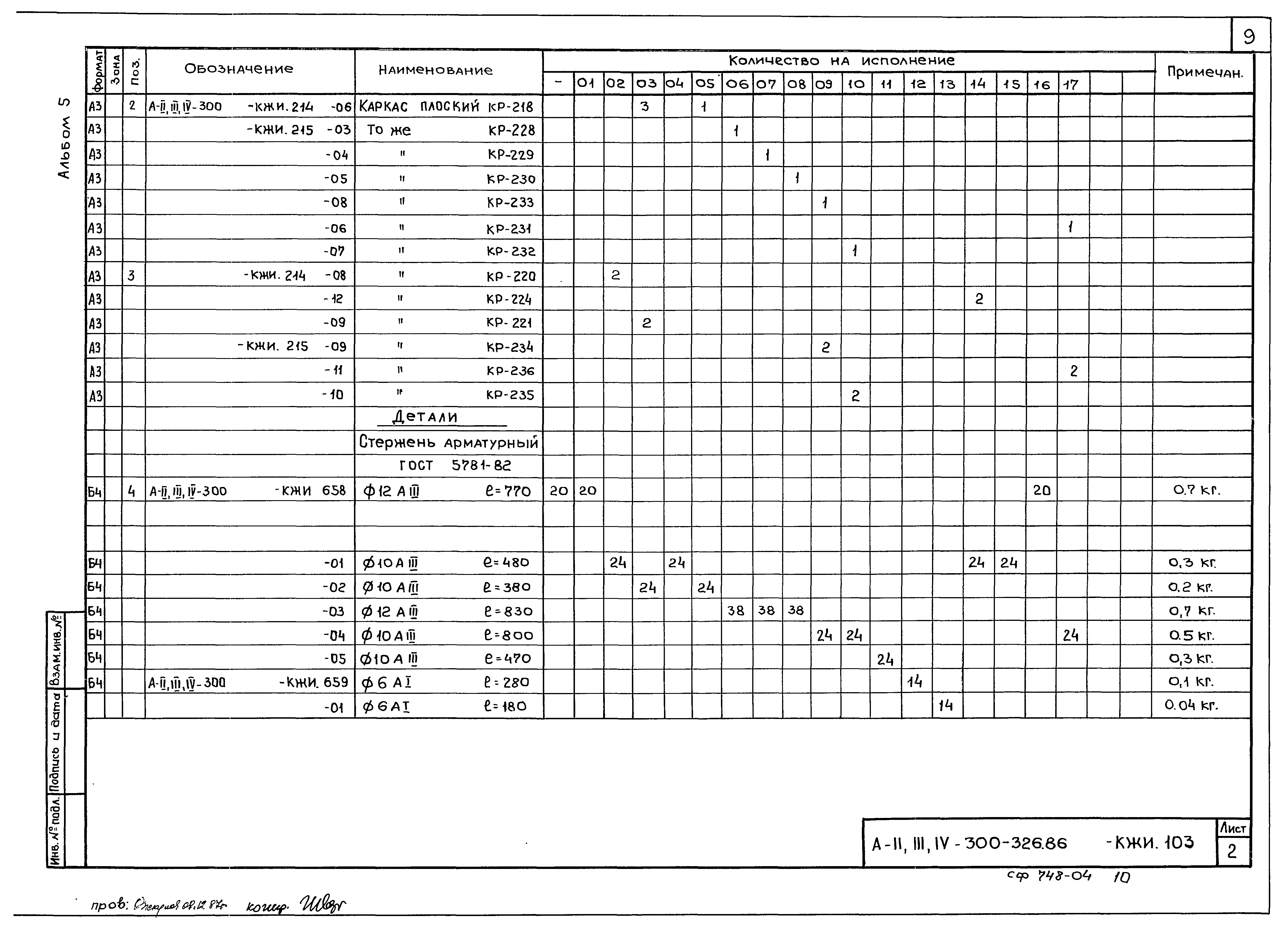 Типовой проект А-II,III,IV-300-326.86