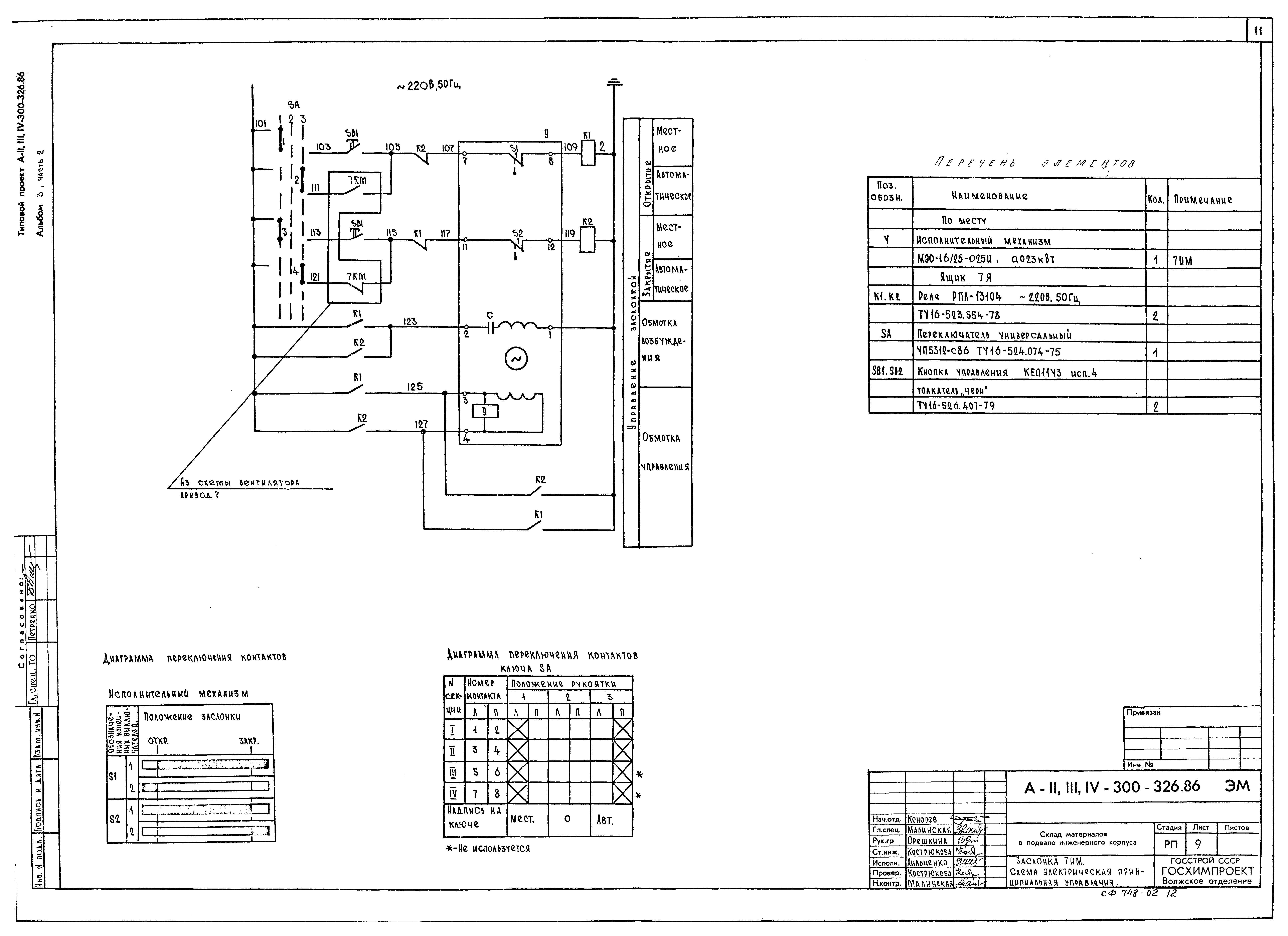 Типовой проект А-II,III,IV-300-326.86