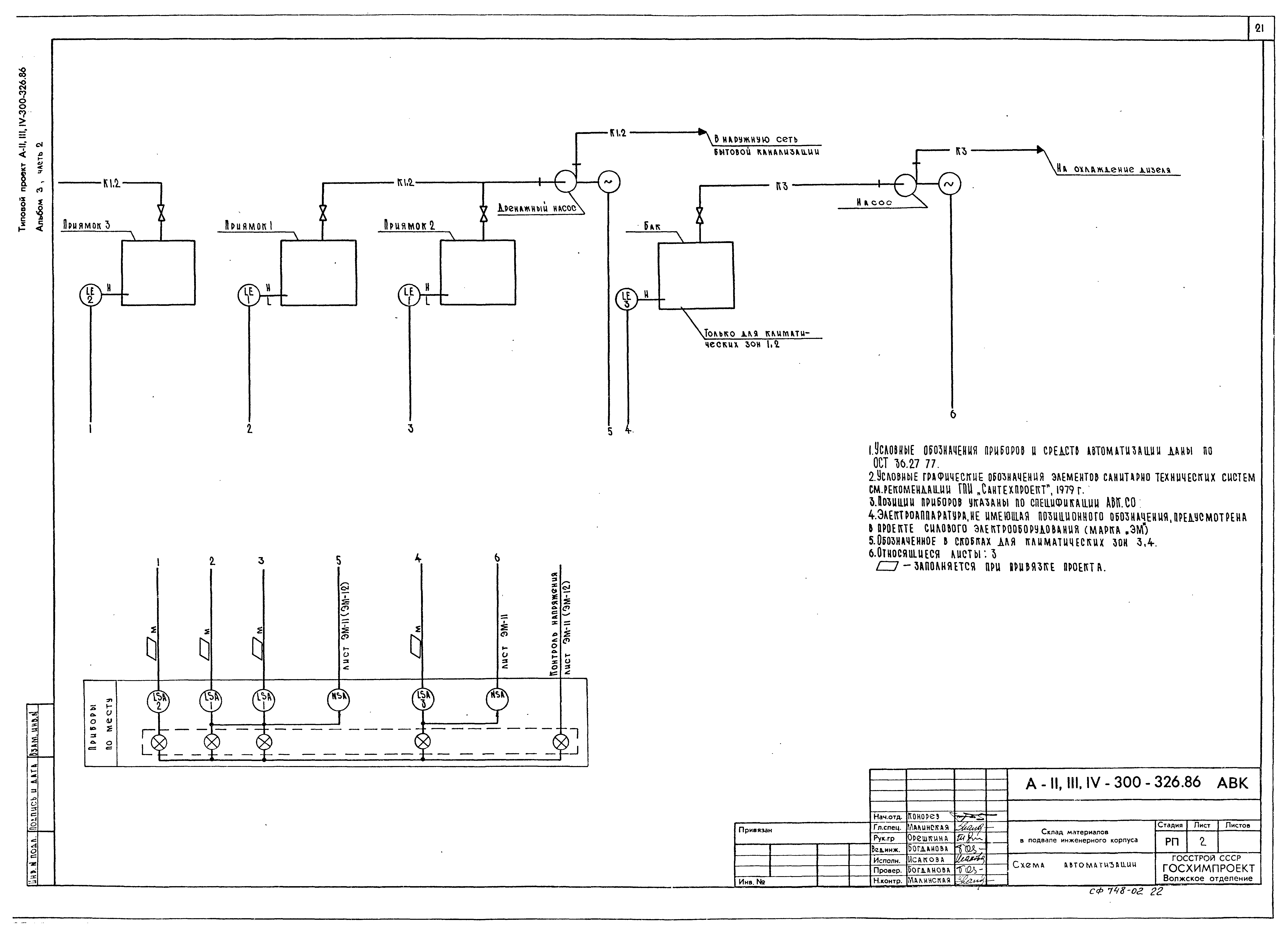 Типовой проект А-II,III,IV-300-326.86