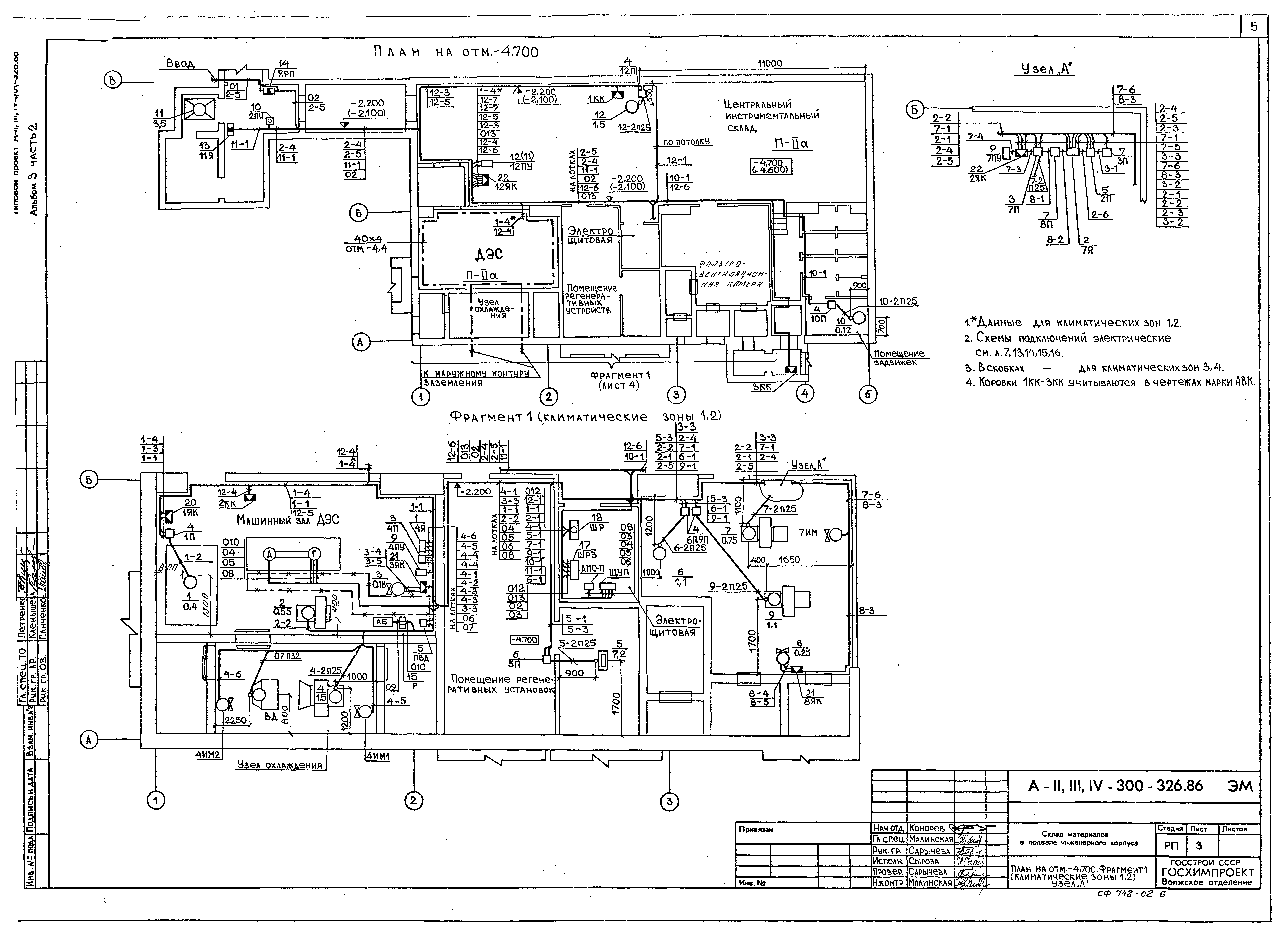 Типовой проект А-II,III,IV-300-326.86