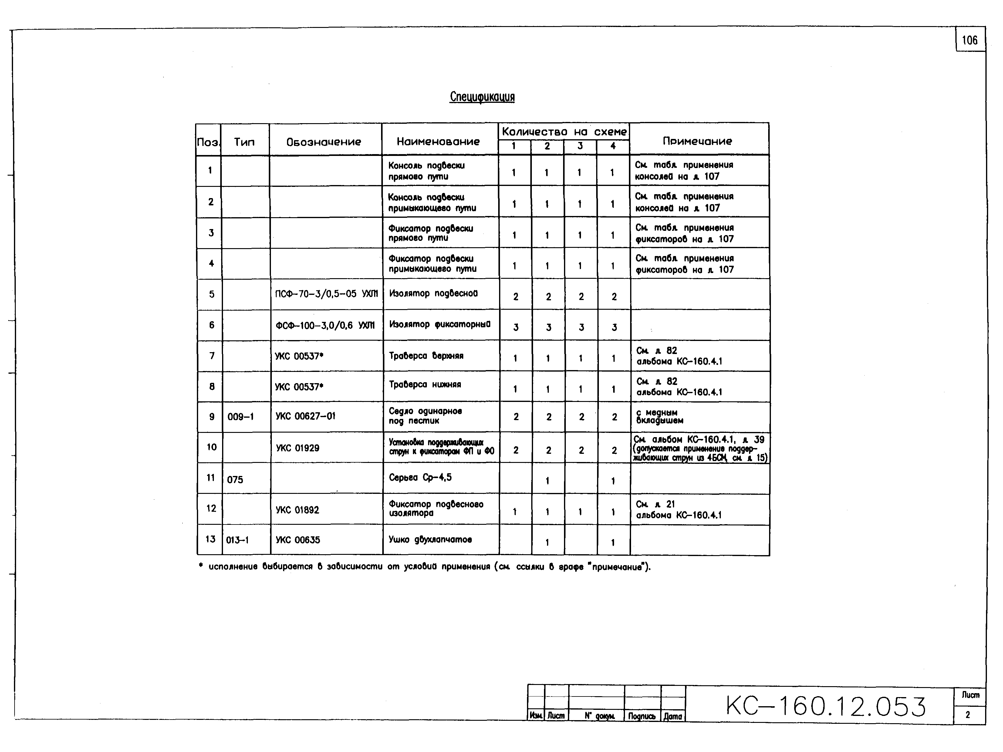 Типовой проект КС-160.12