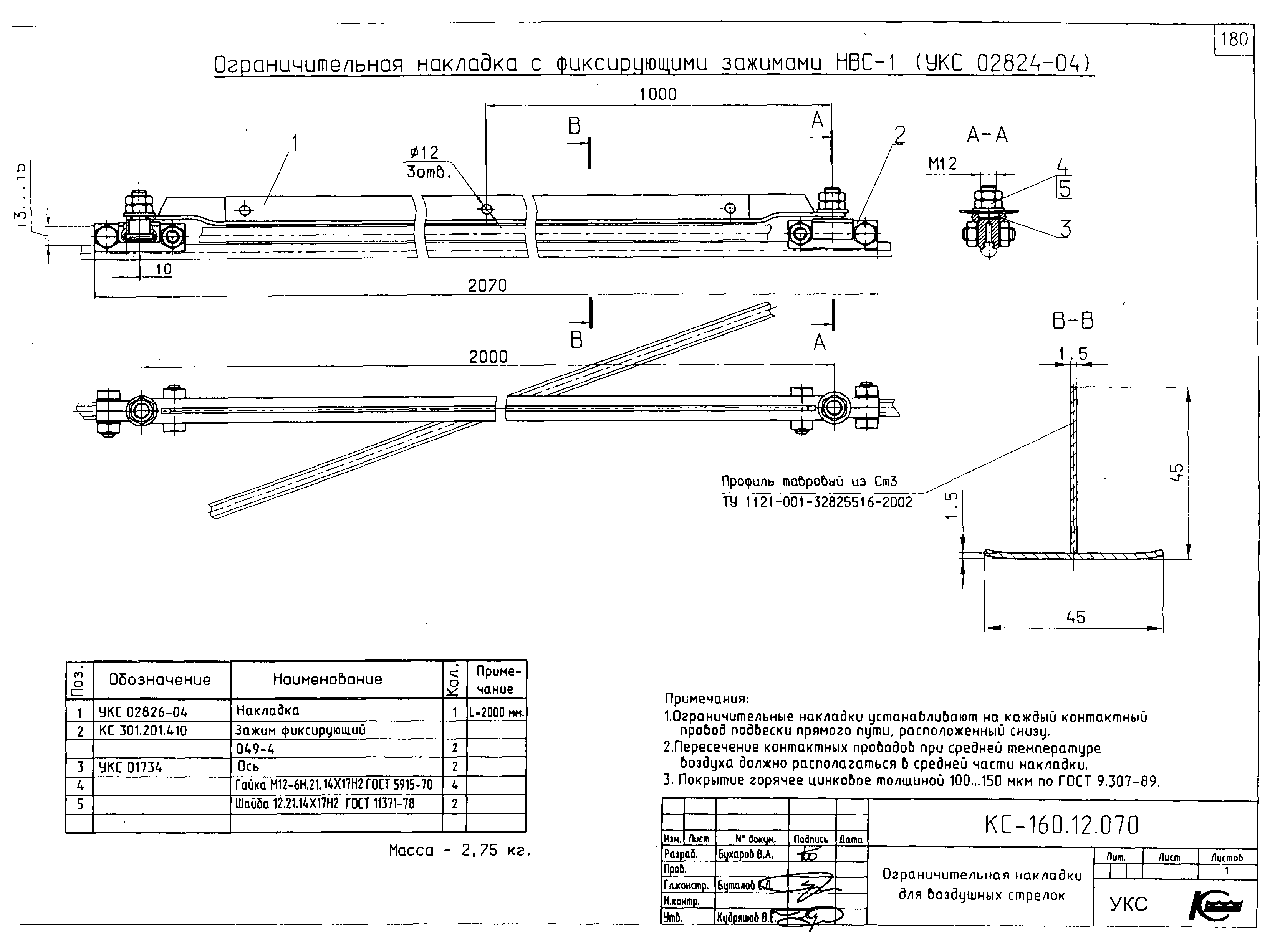 Типовой проект КС-160.12