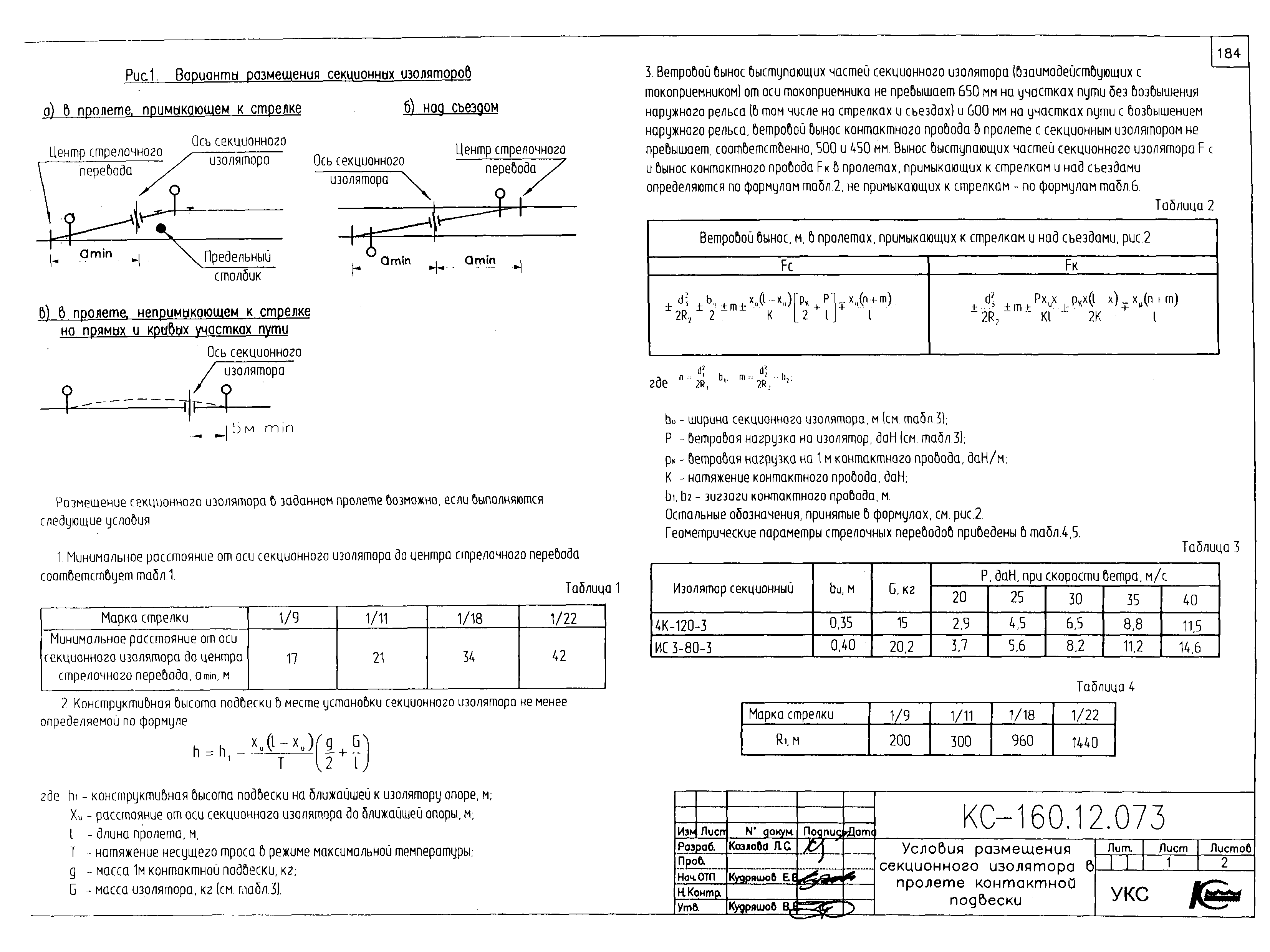 Типовой проект КС-160.12