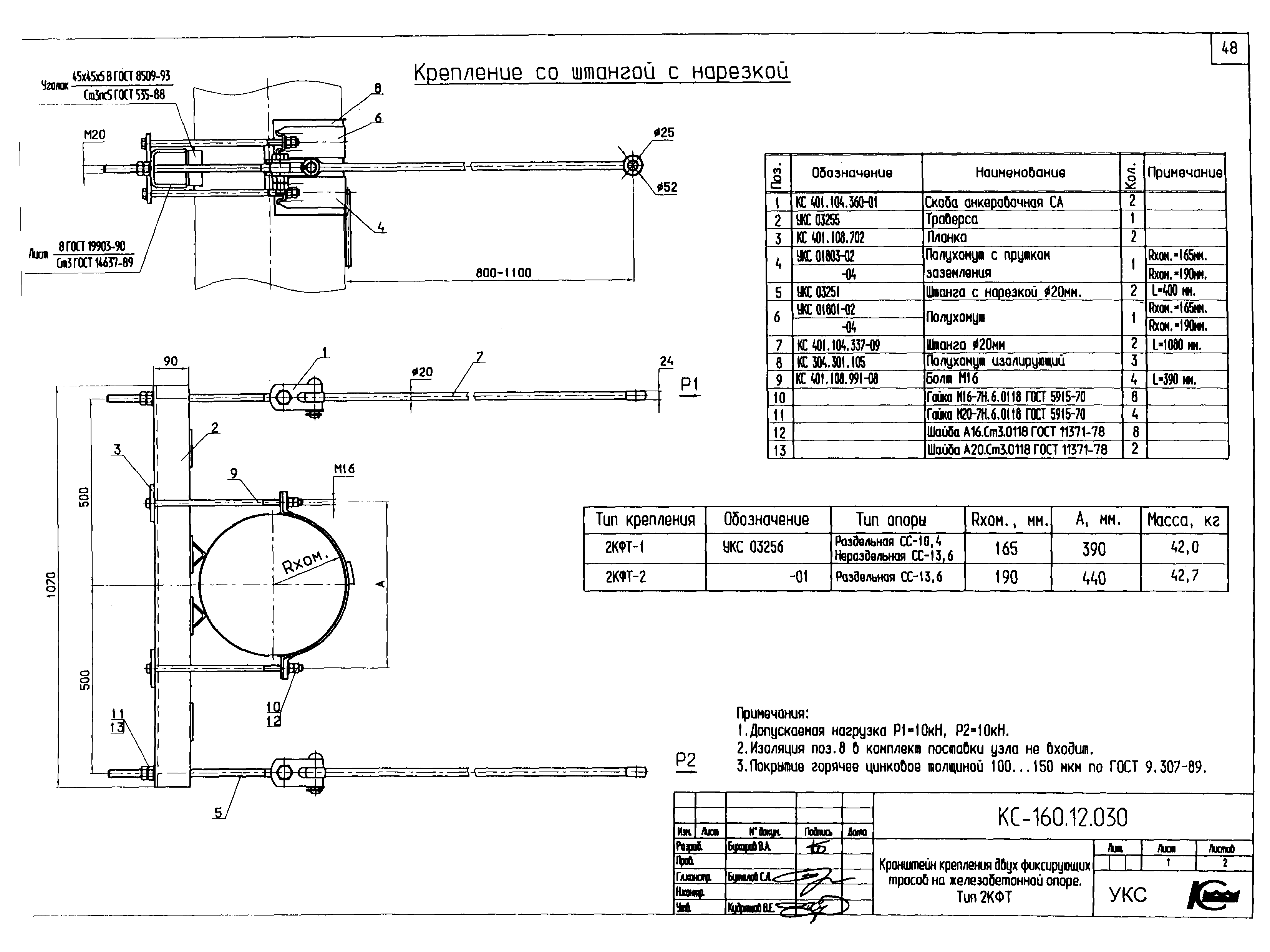 Типовой проект КС-160.12