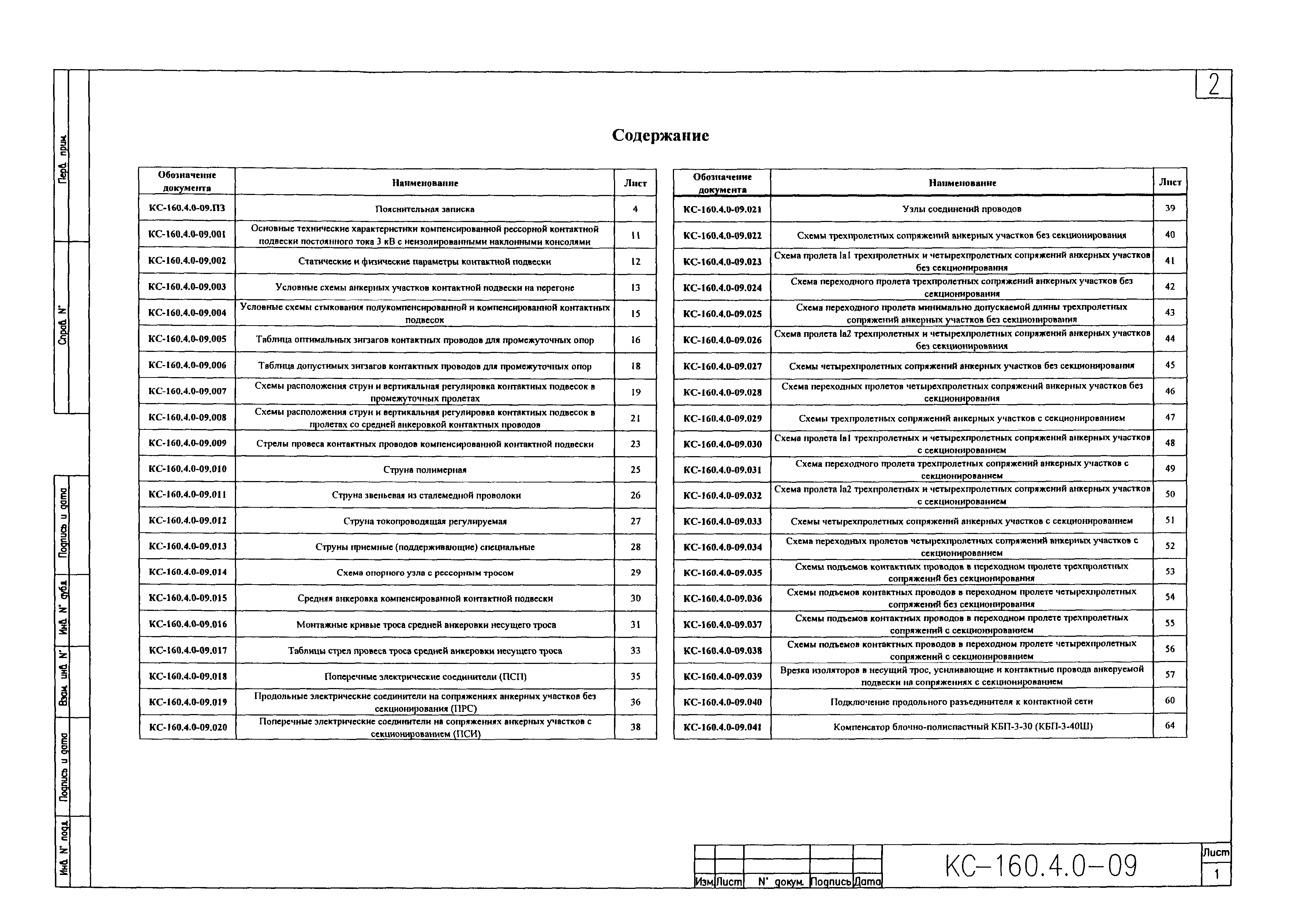 Типовой проект КС-160.4.0-09