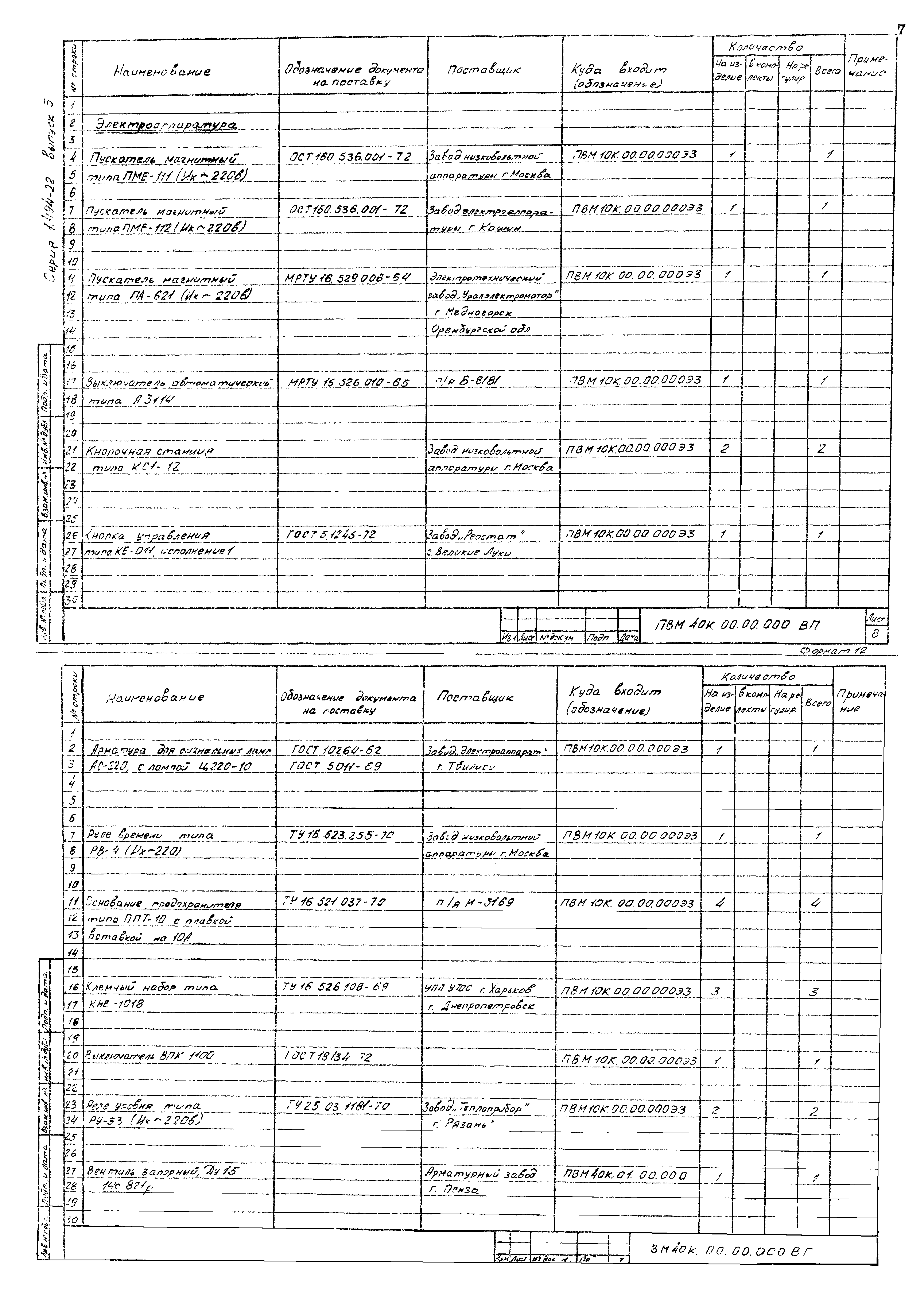 Серия 1.494-22