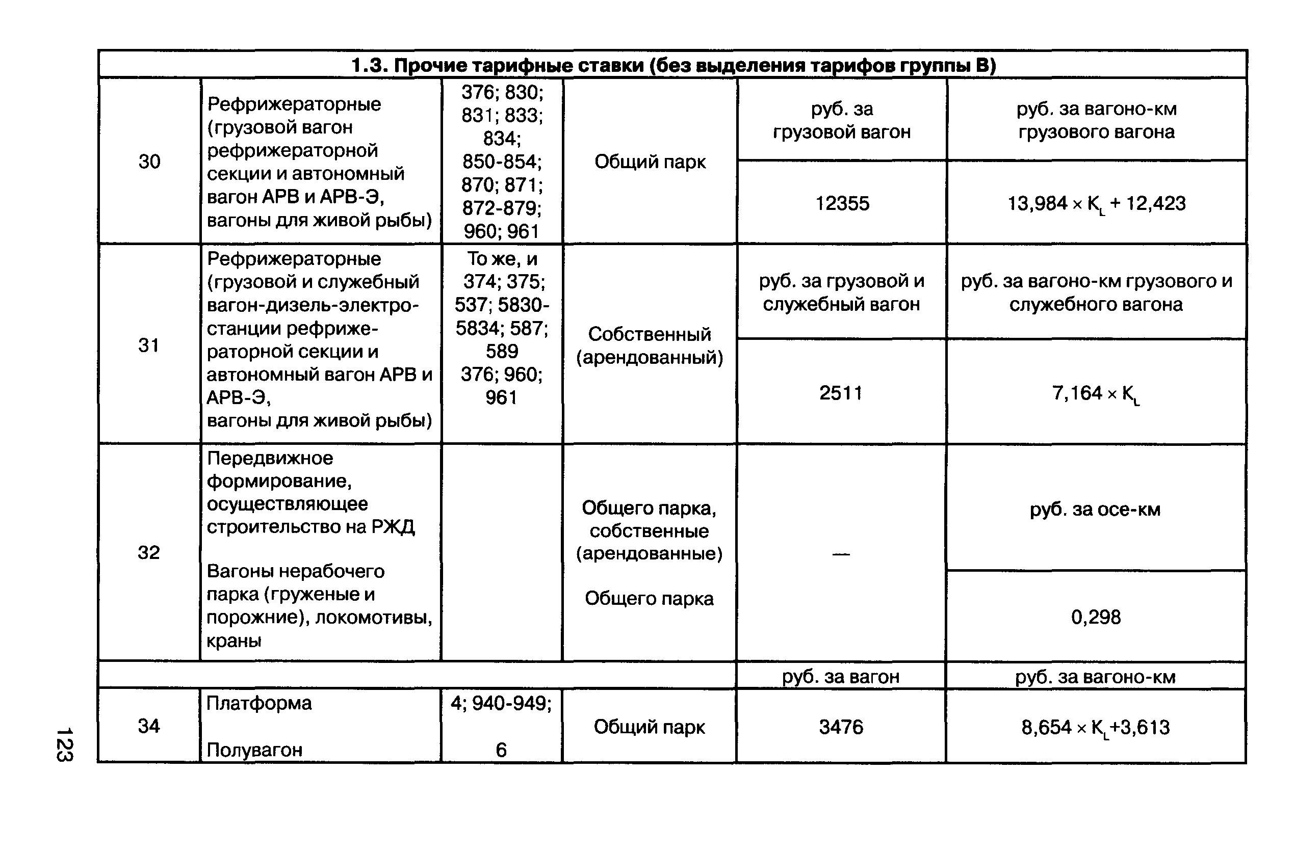 Прейскурант 10-01