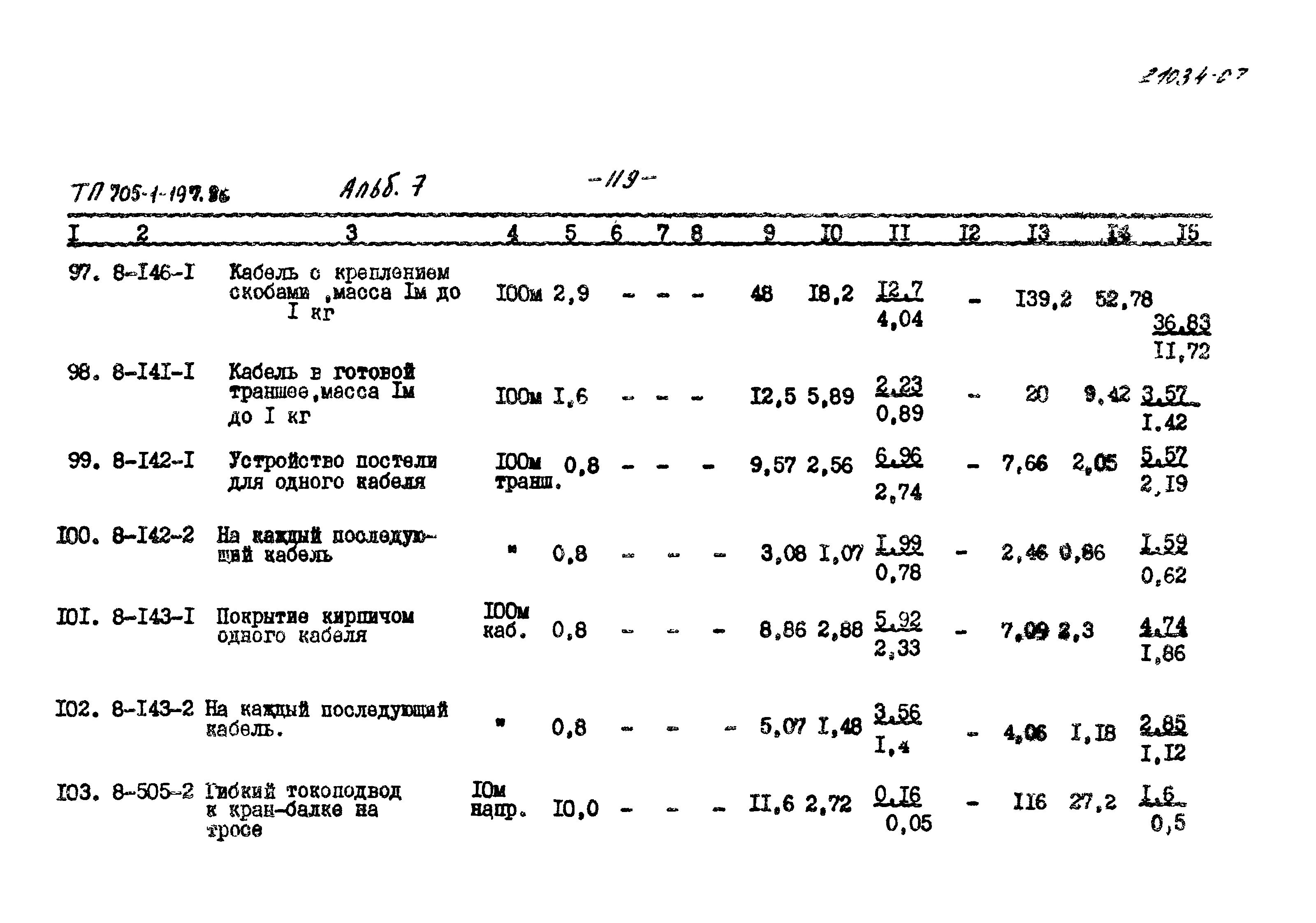 Типовой проект 705-1-197.86