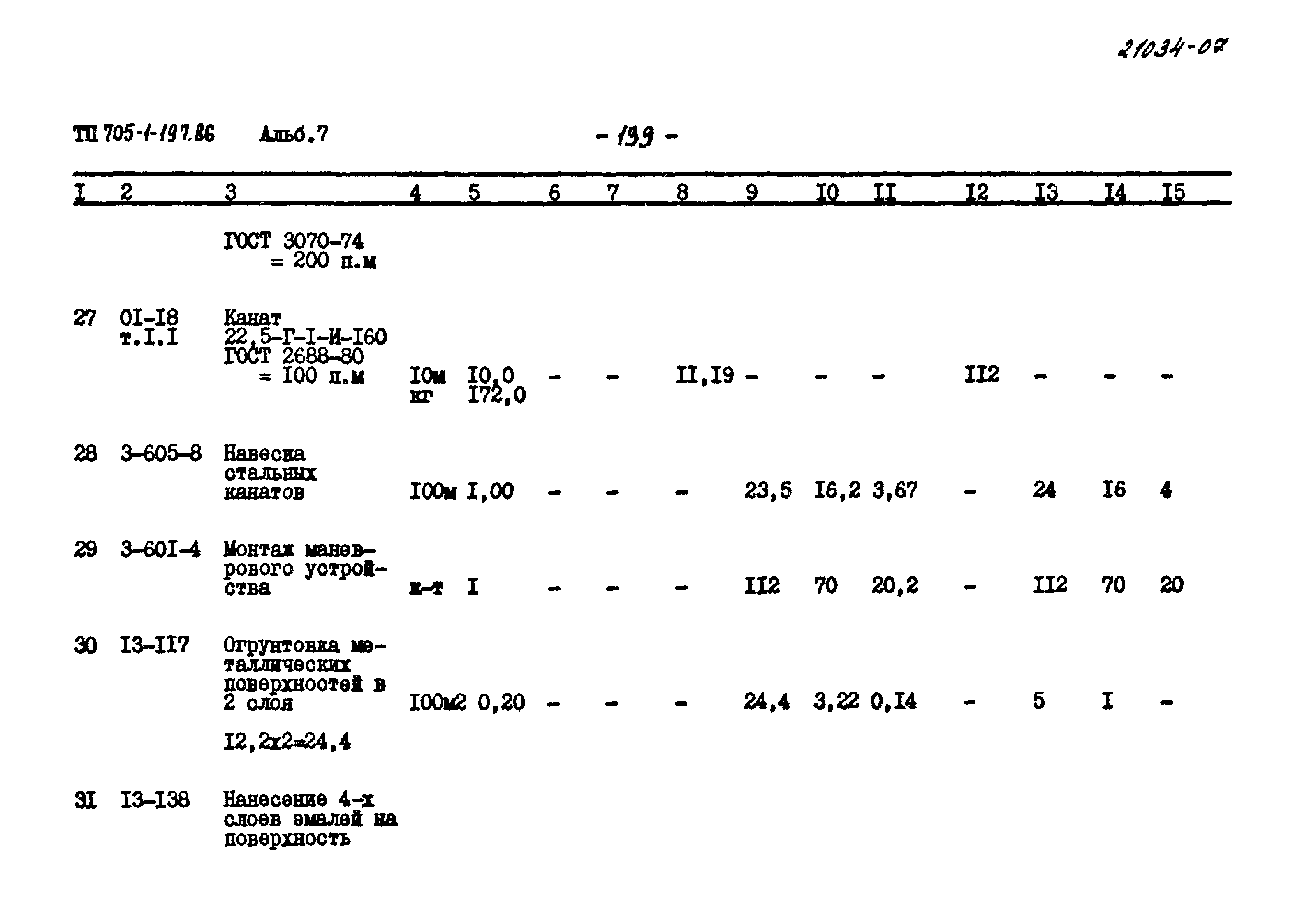 Типовой проект 705-1-197.86