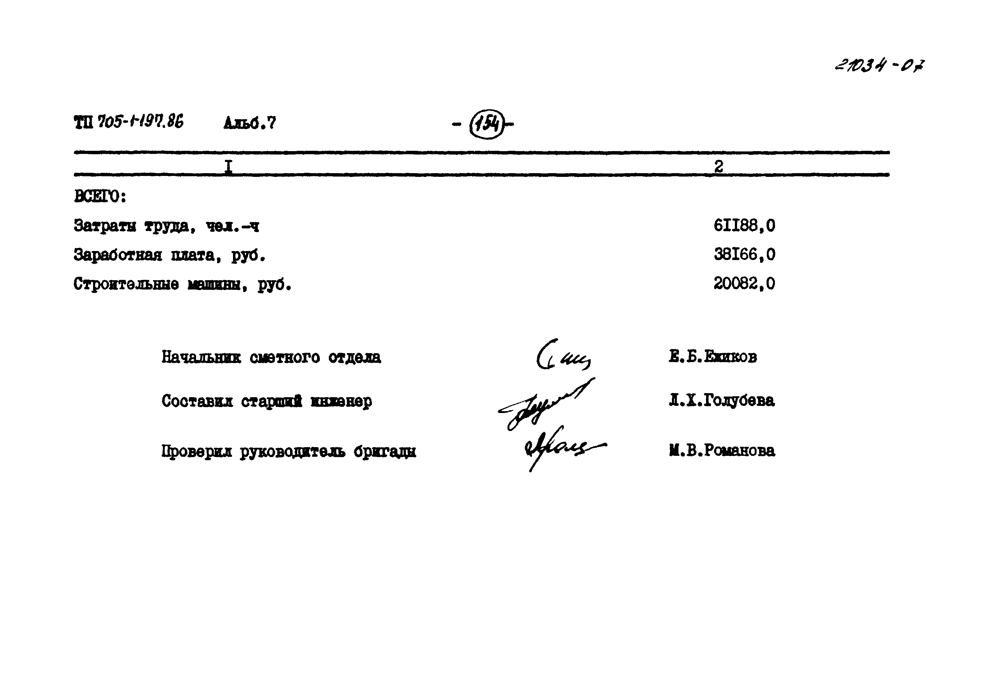 Типовой проект 705-1-197.86