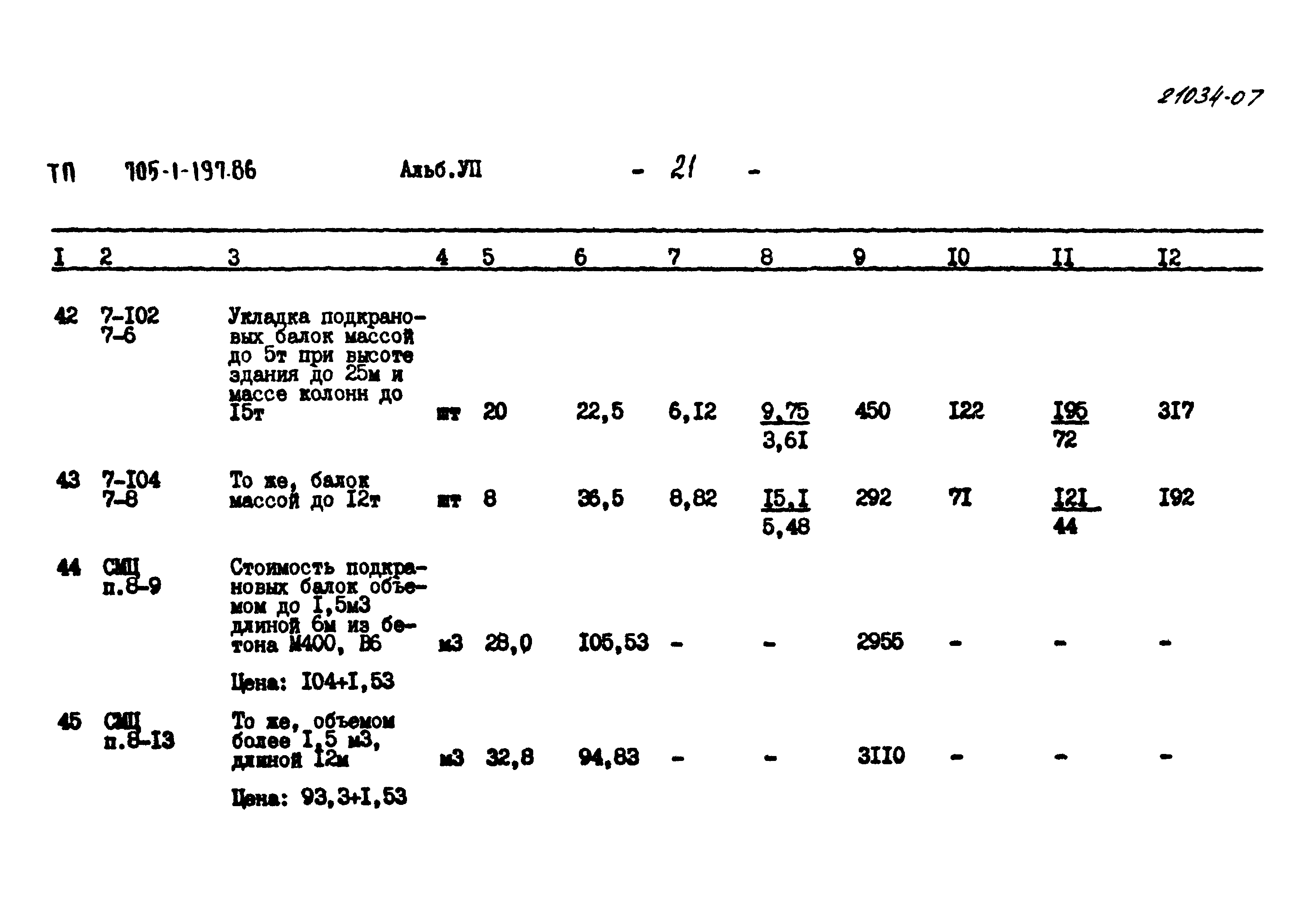 Типовой проект 705-1-197.86