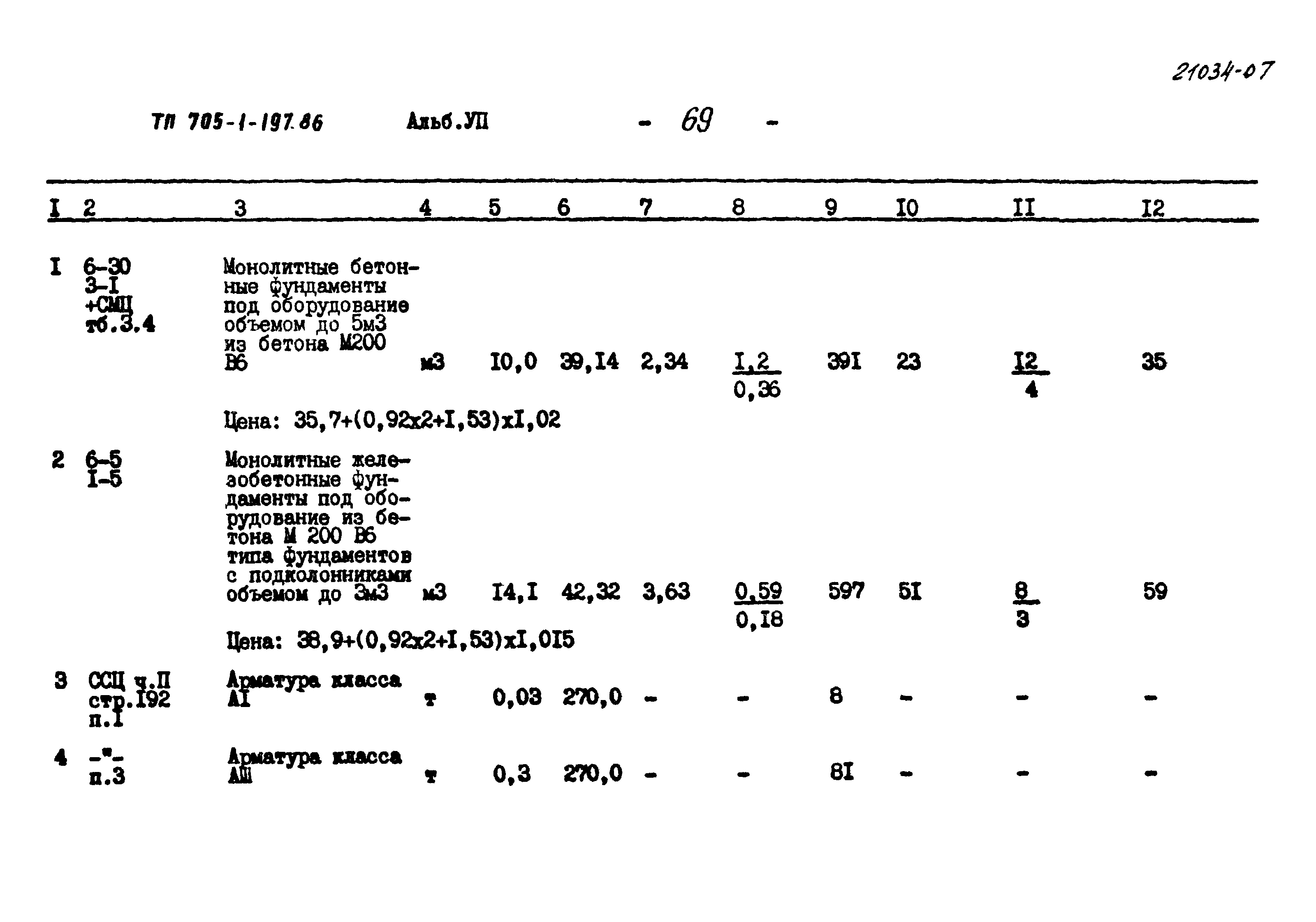 Типовой проект 705-1-197.86