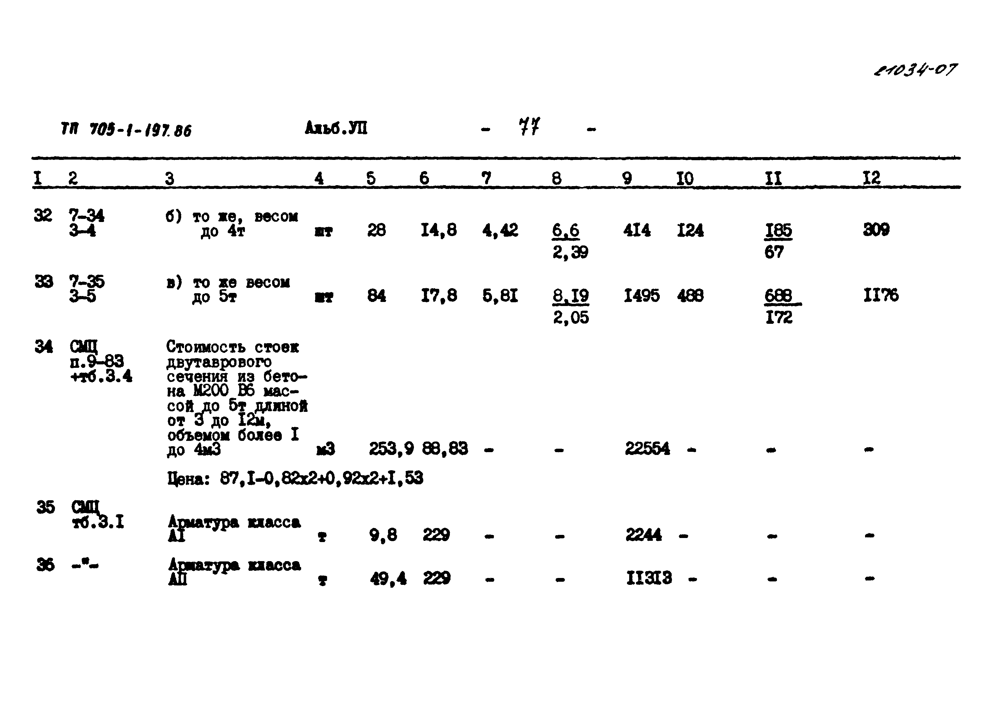 Типовой проект 705-1-197.86