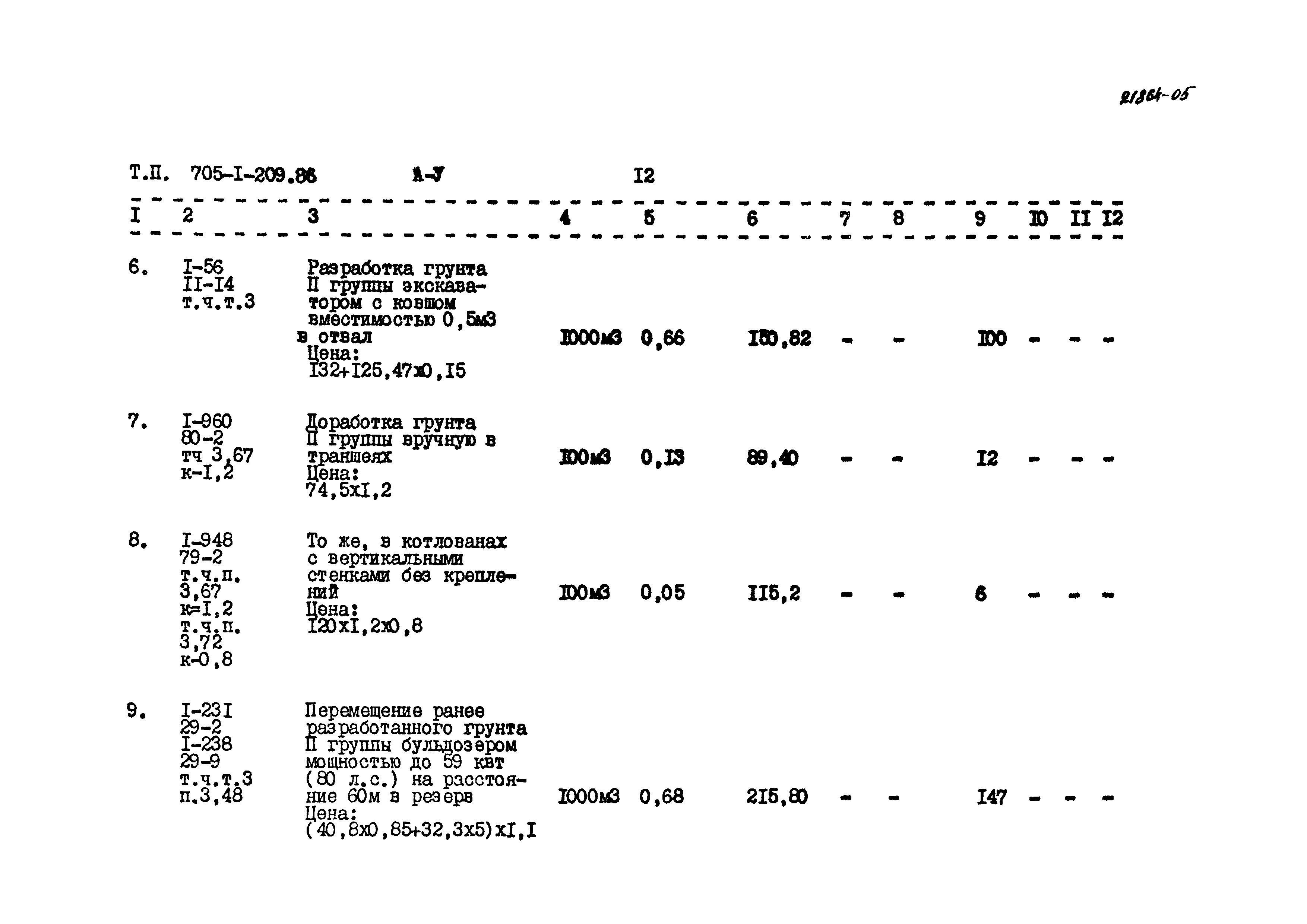 Типовой проект 705-1-209.86