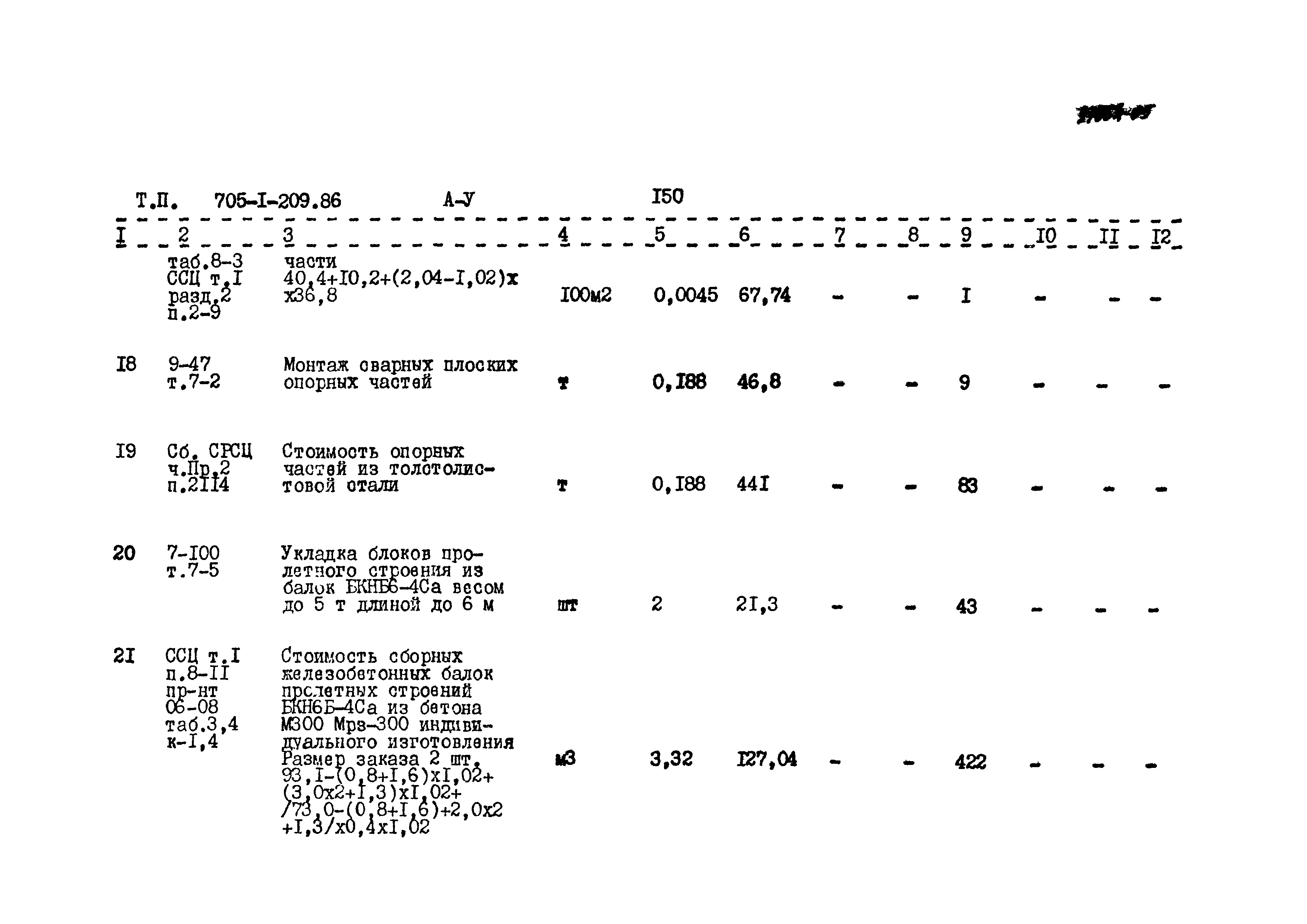 Типовой проект 705-1-209.86