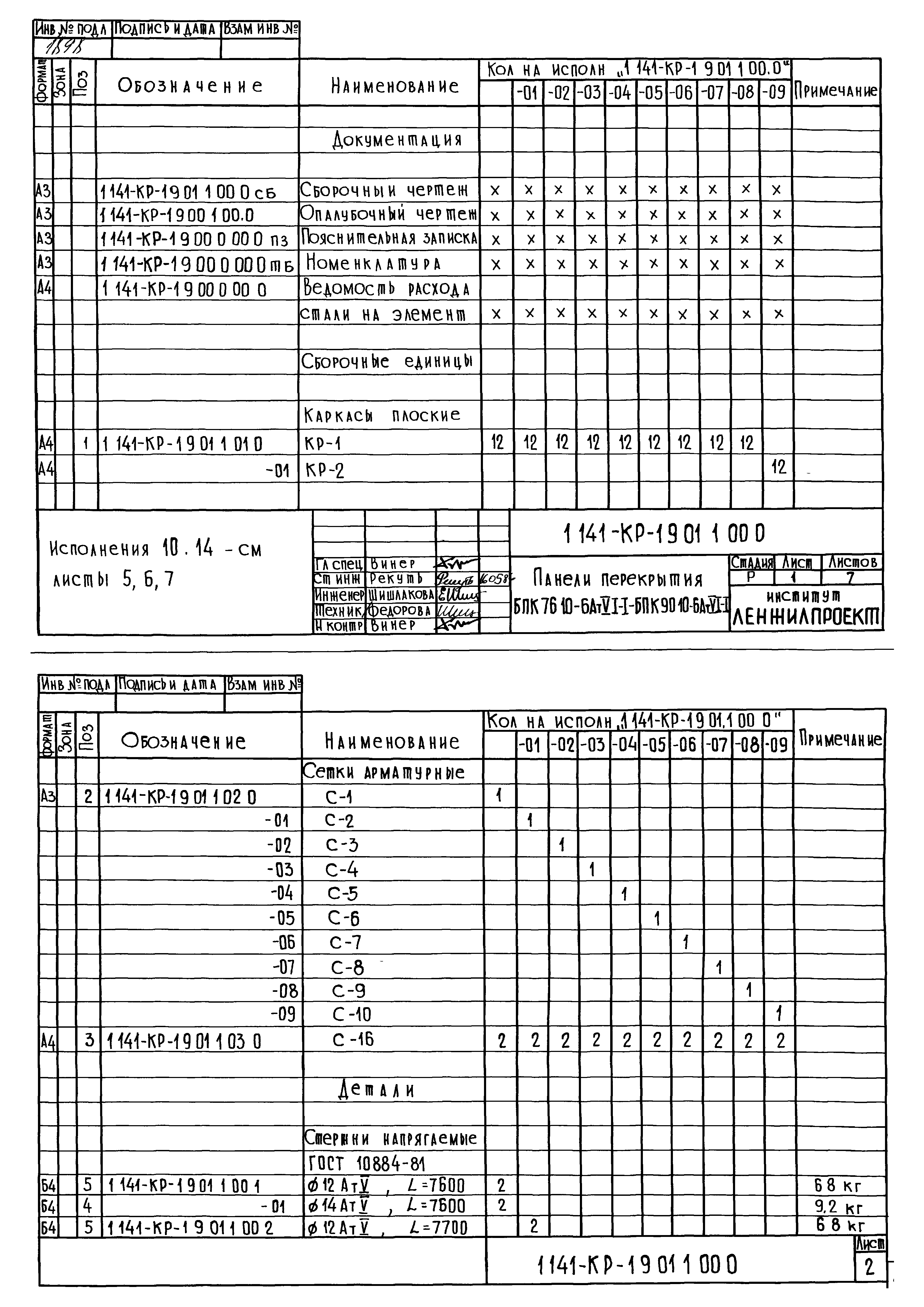 Серия 1.141-КР-1