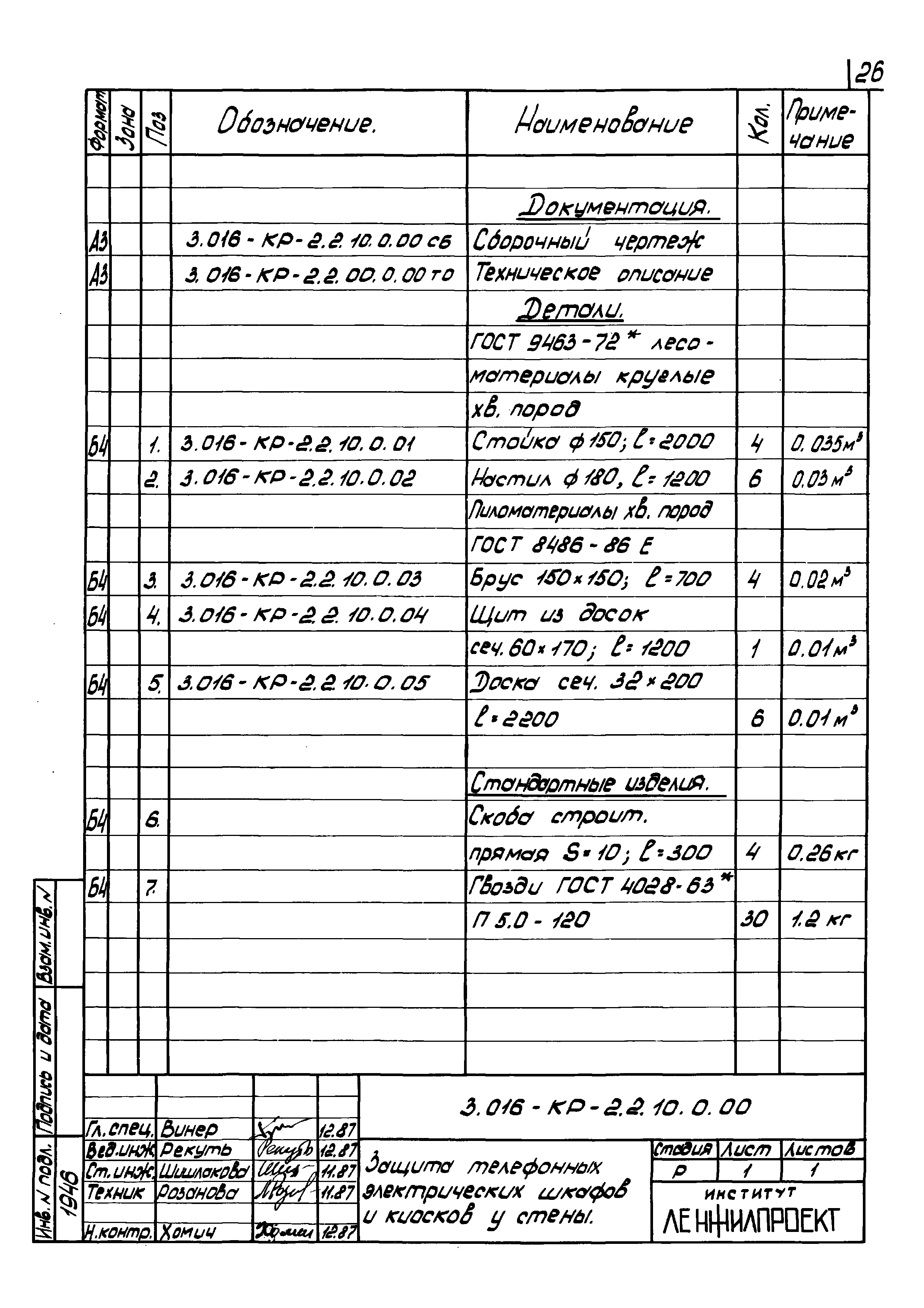 Серия 3.016-КР-2.2