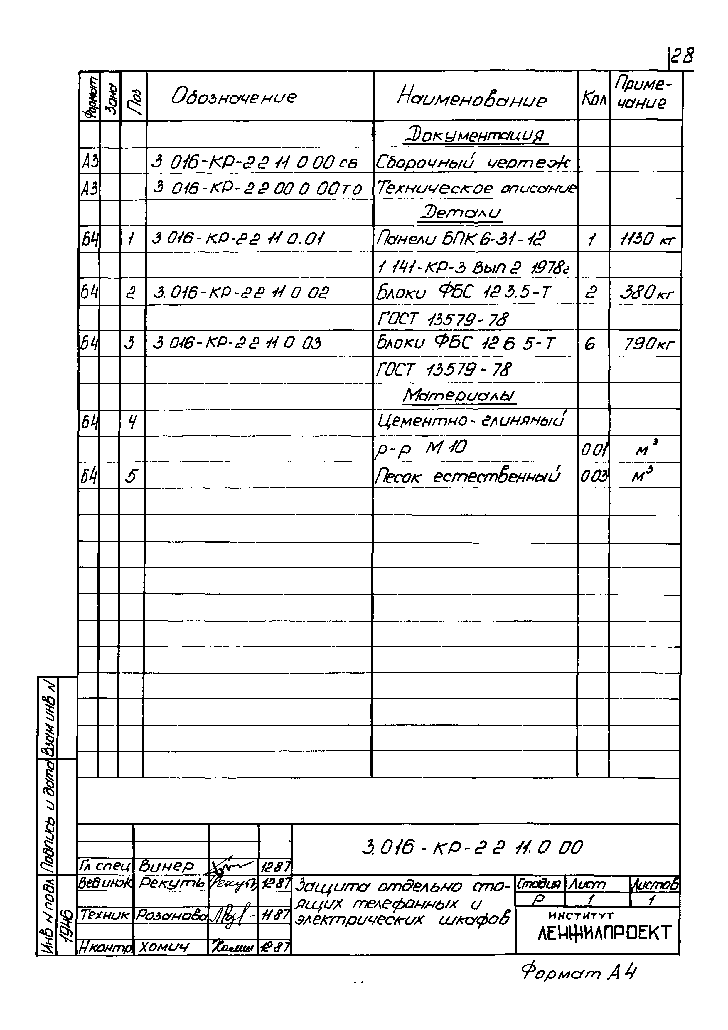 Серия 3.016-КР-2.2