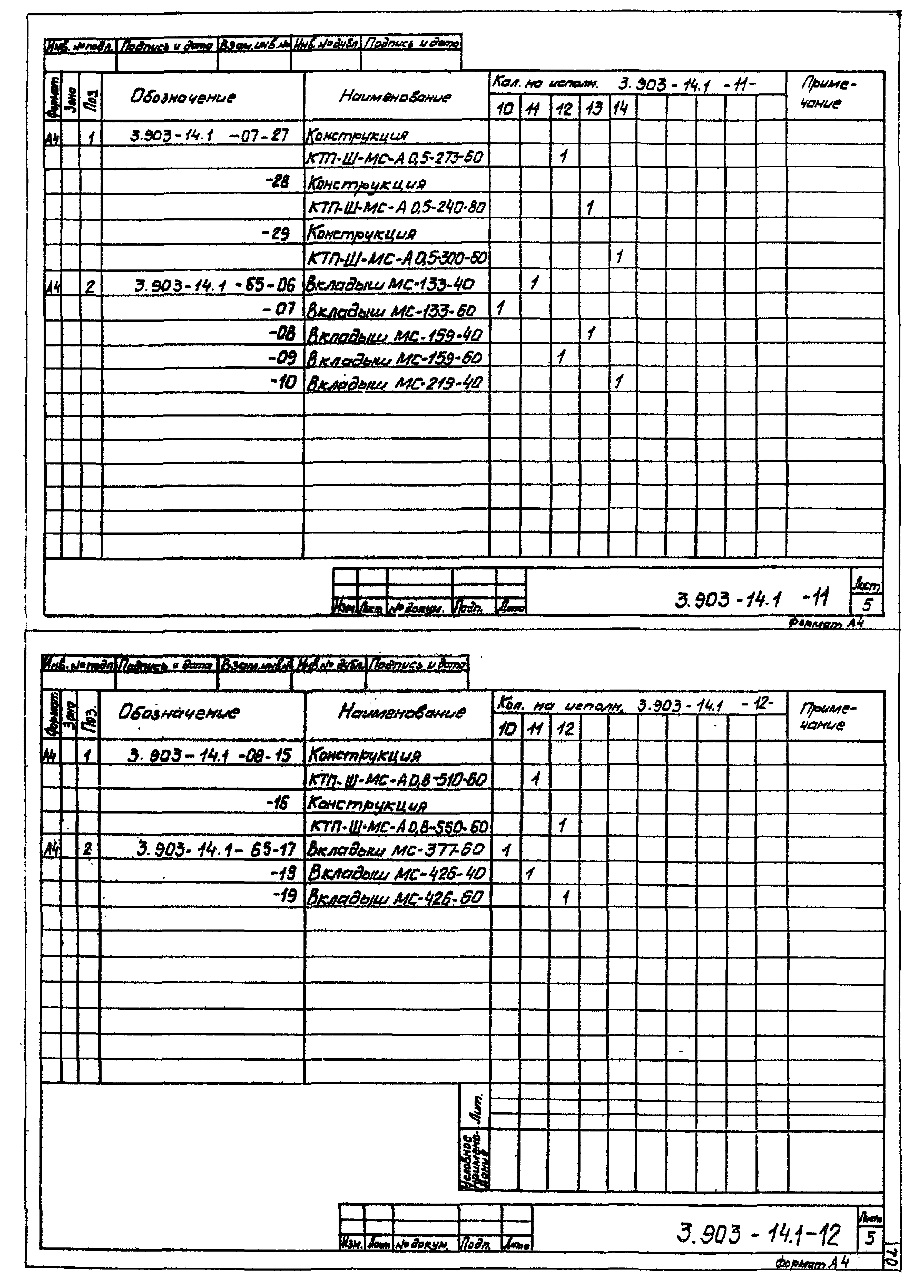 Серия 3.903-14