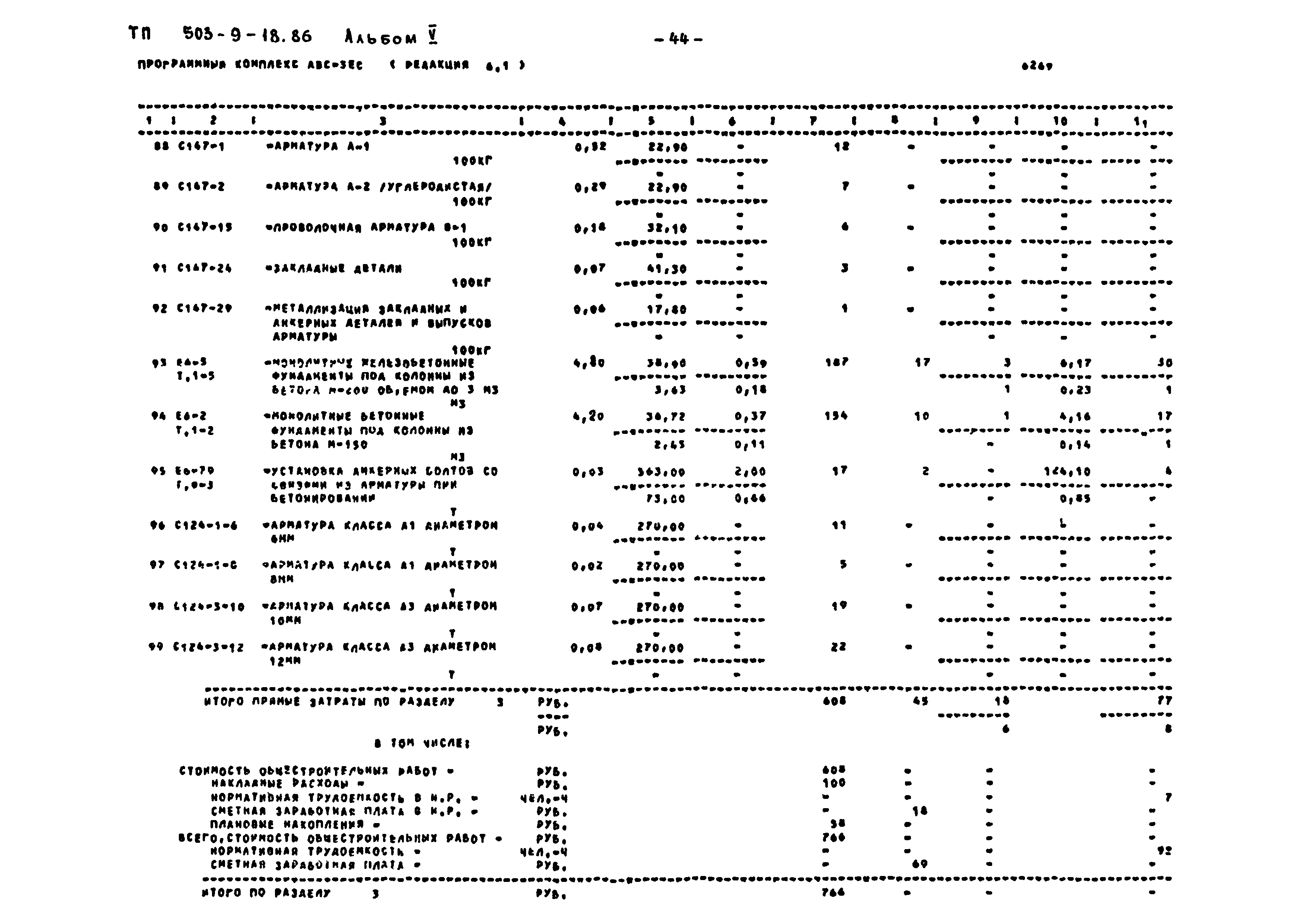 Типовой проект 503-9-18.86