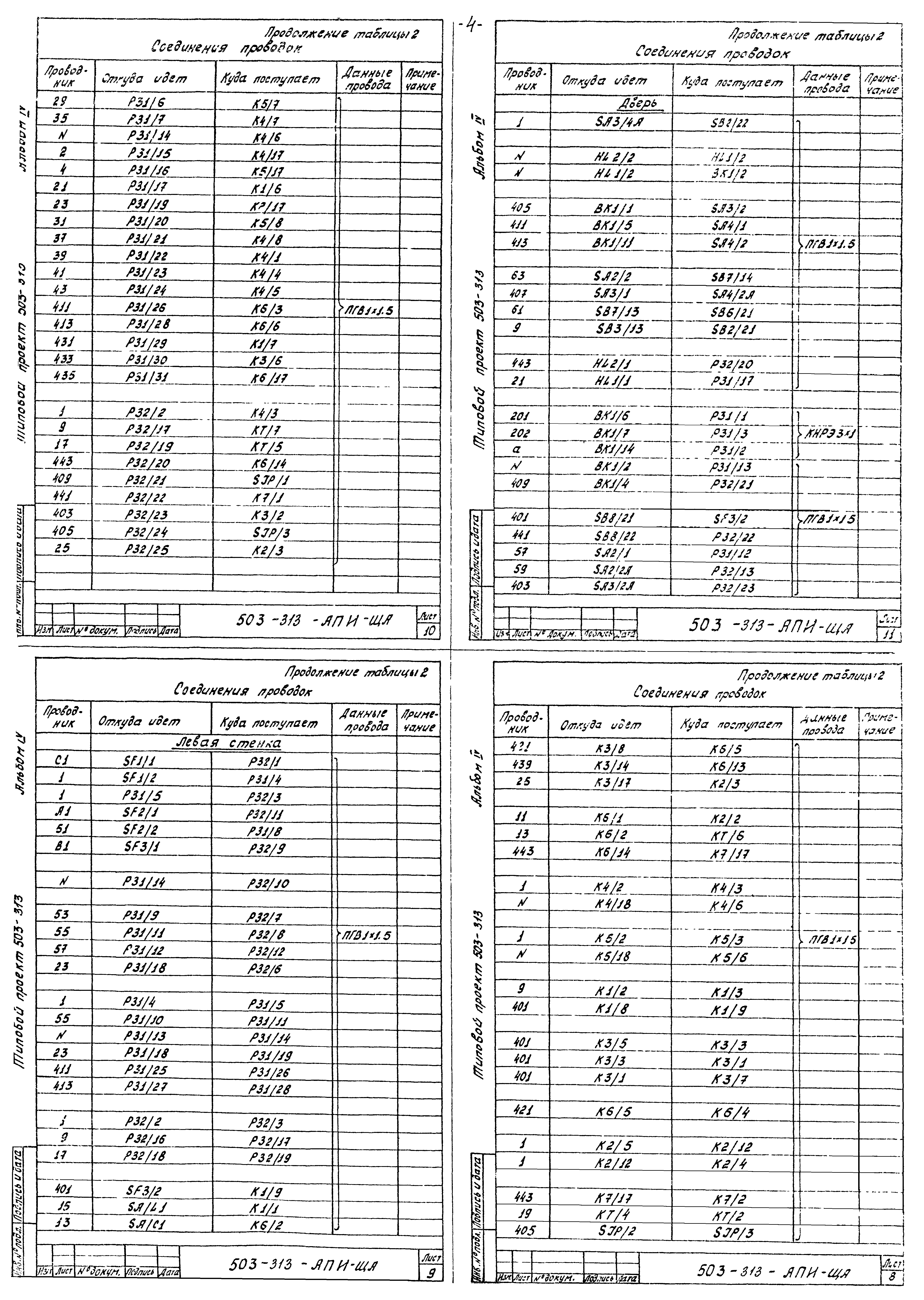 Типовой проект 503-313