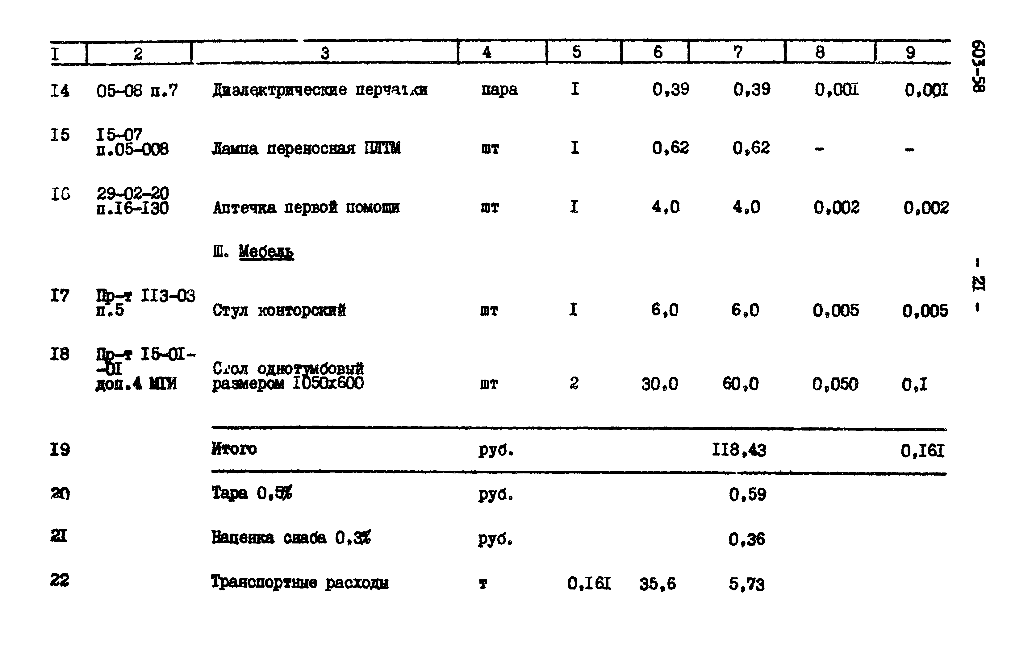 Типовой проект 603-58