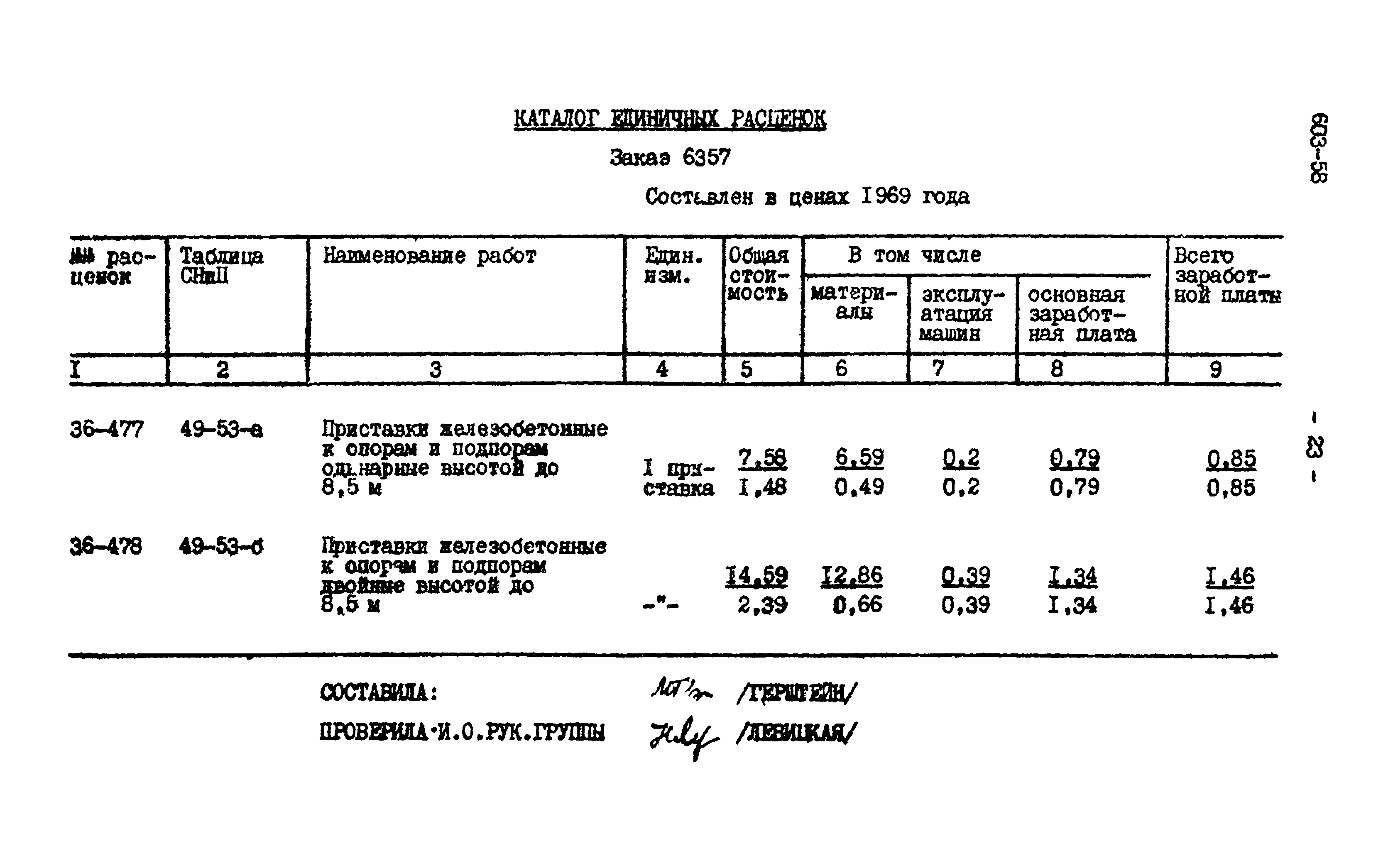 Типовой проект 603-58