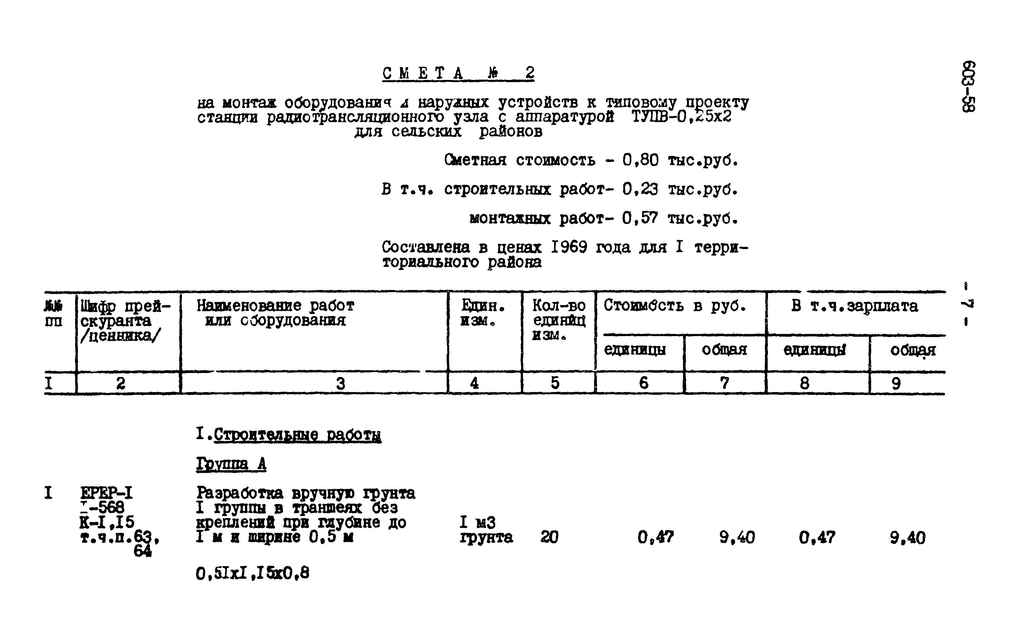 Типовой проект 603-58