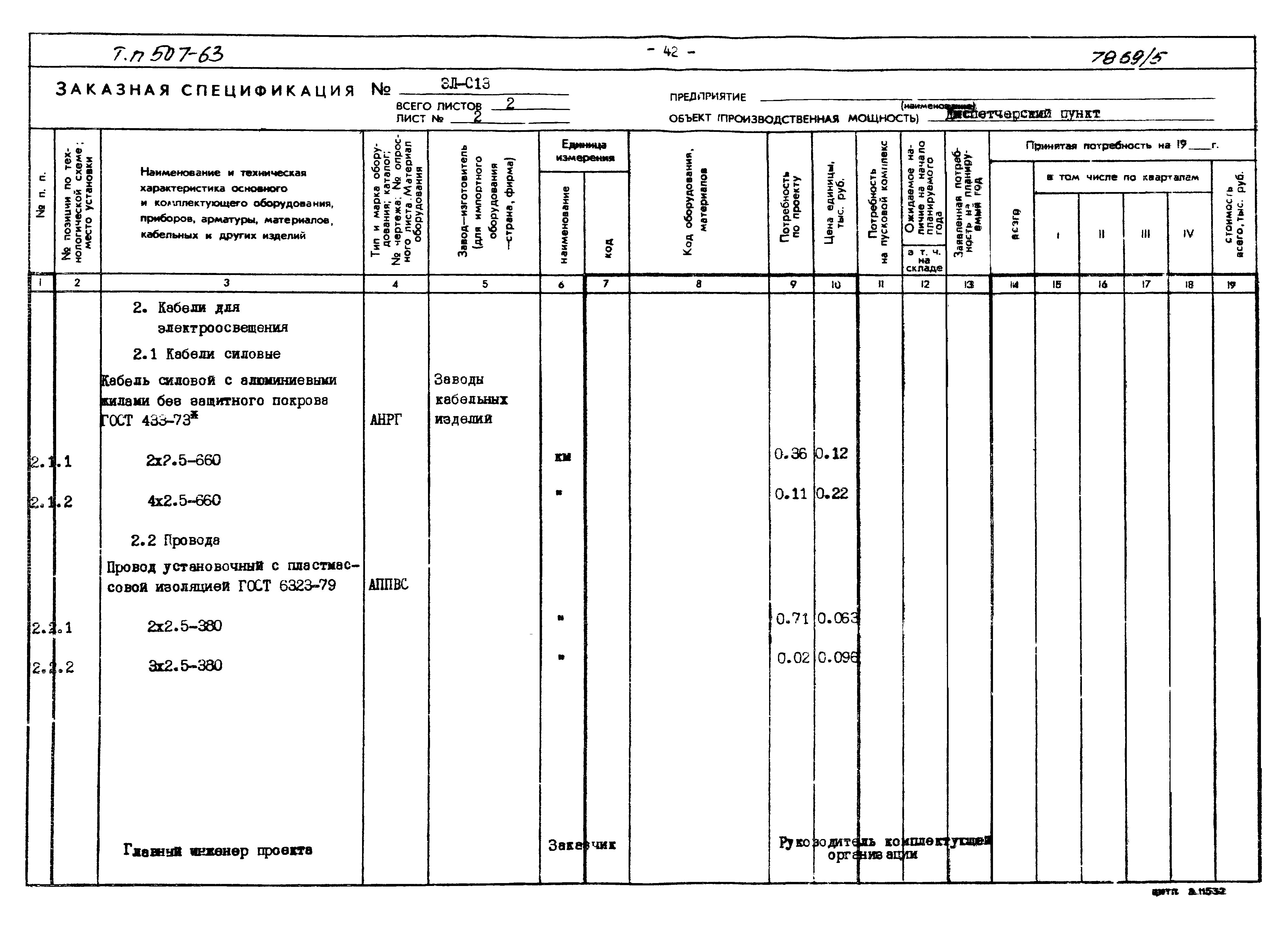 Типовой проект 507-63