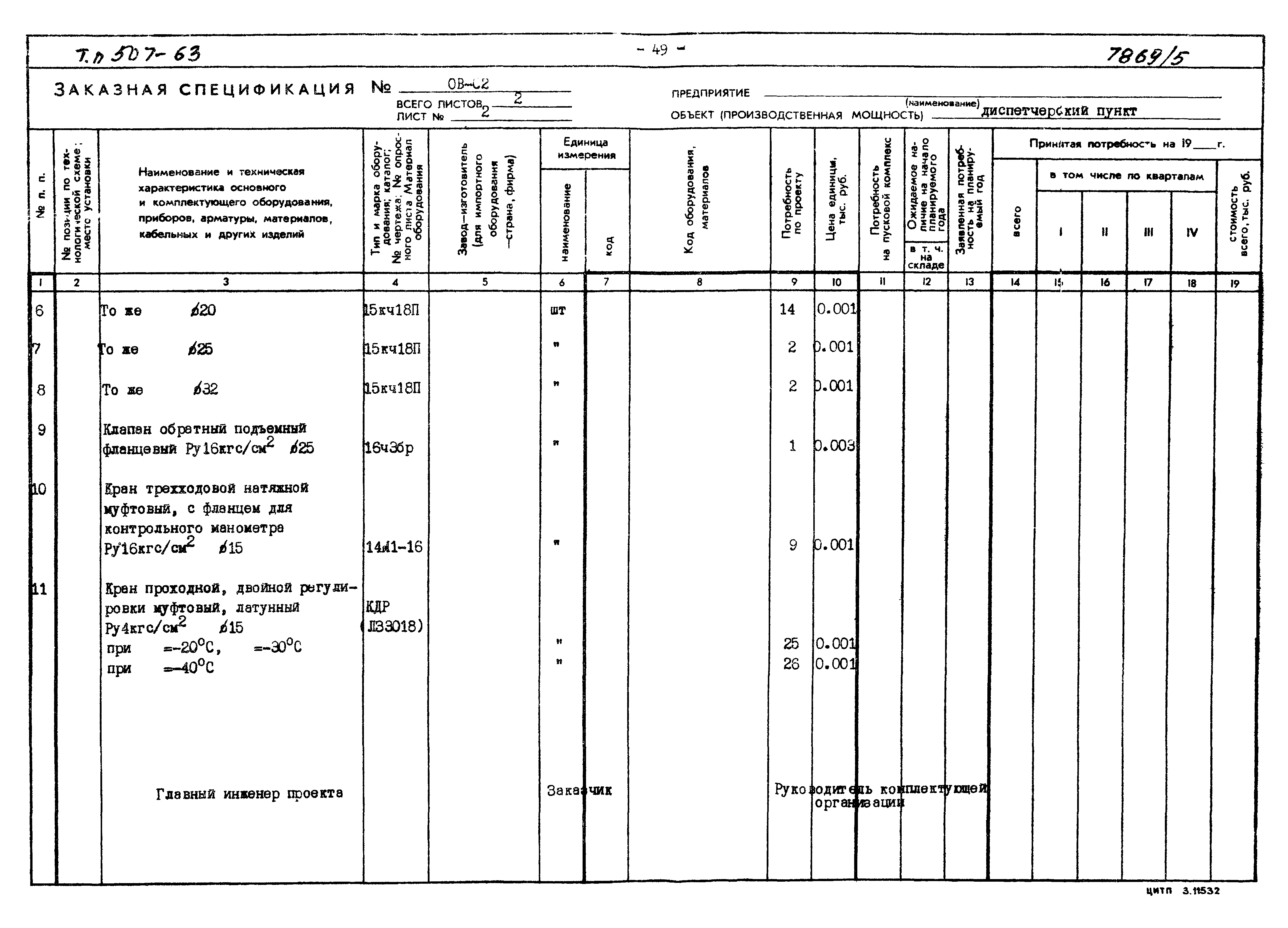 Типовой проект 507-63