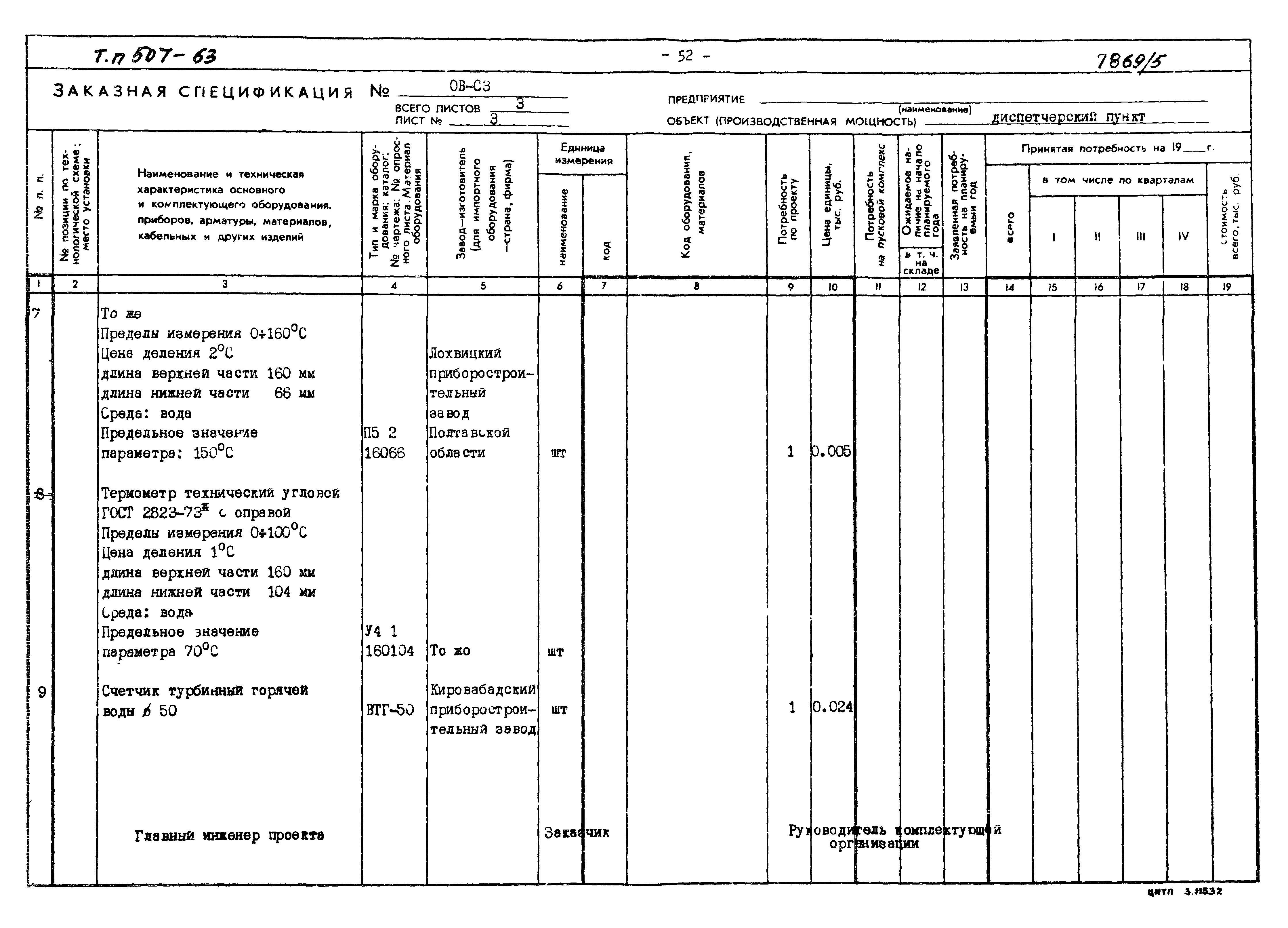 Типовой проект 507-63