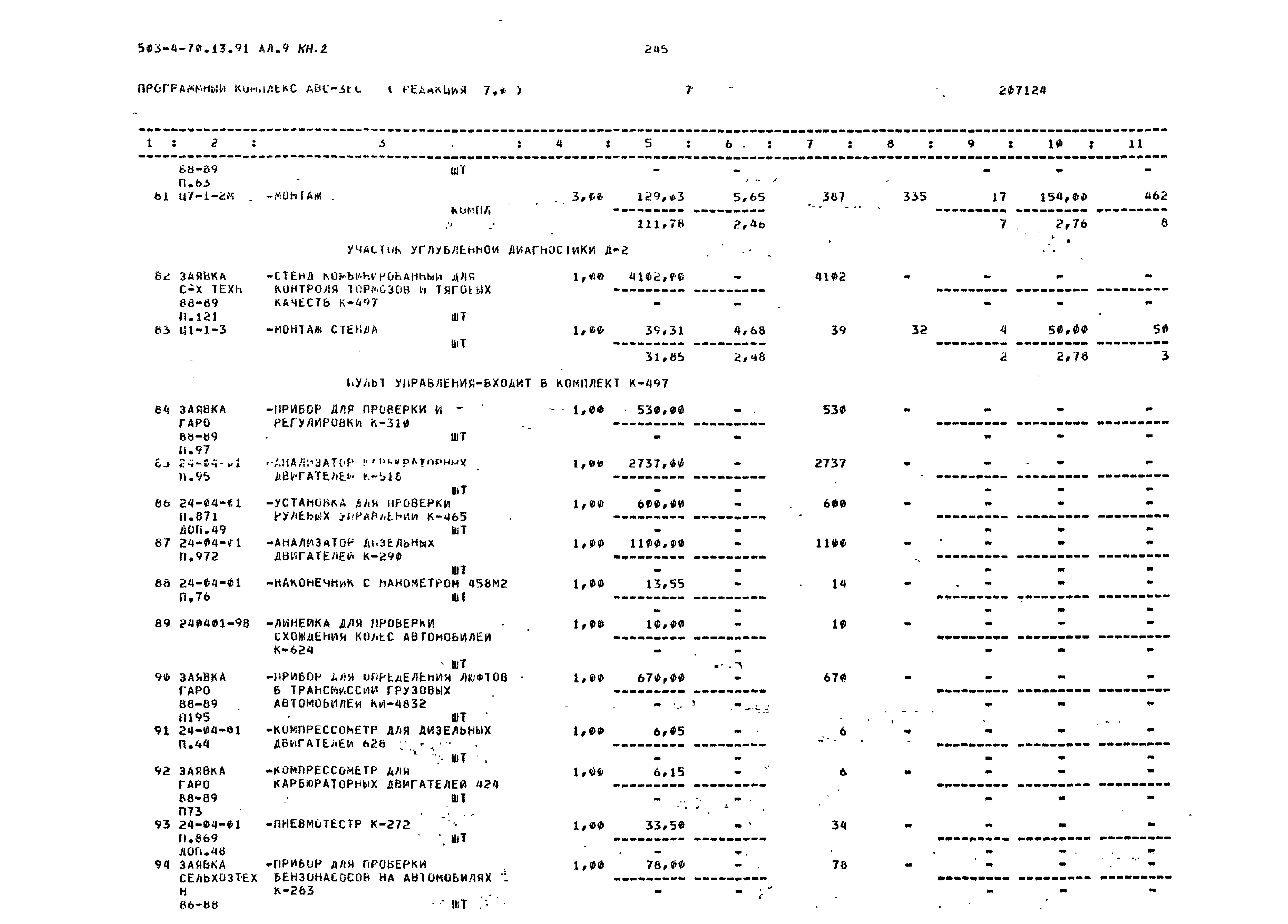 Типовой проект 503-4-70.13.91