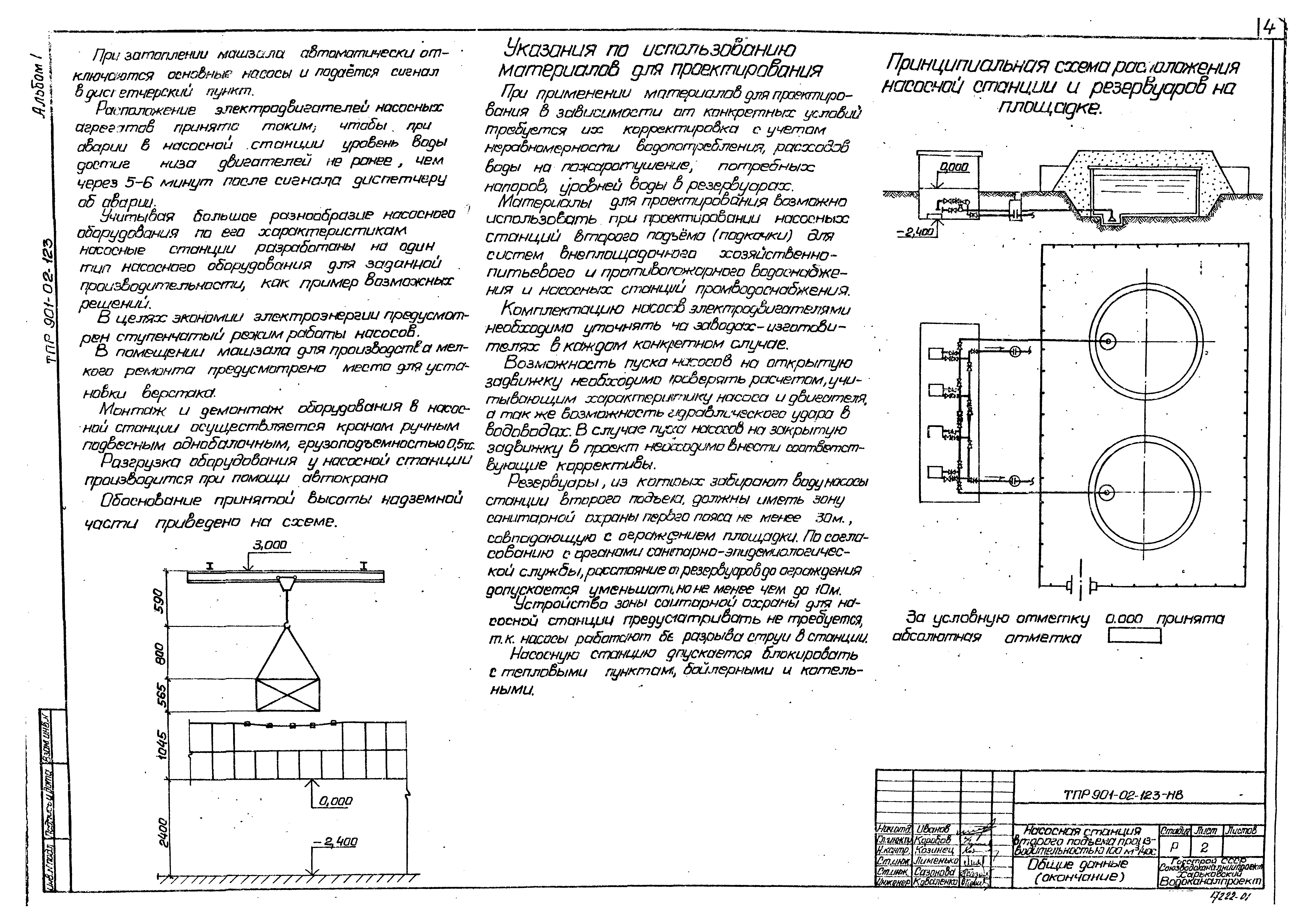 Типовые проектные решения 901-02-123