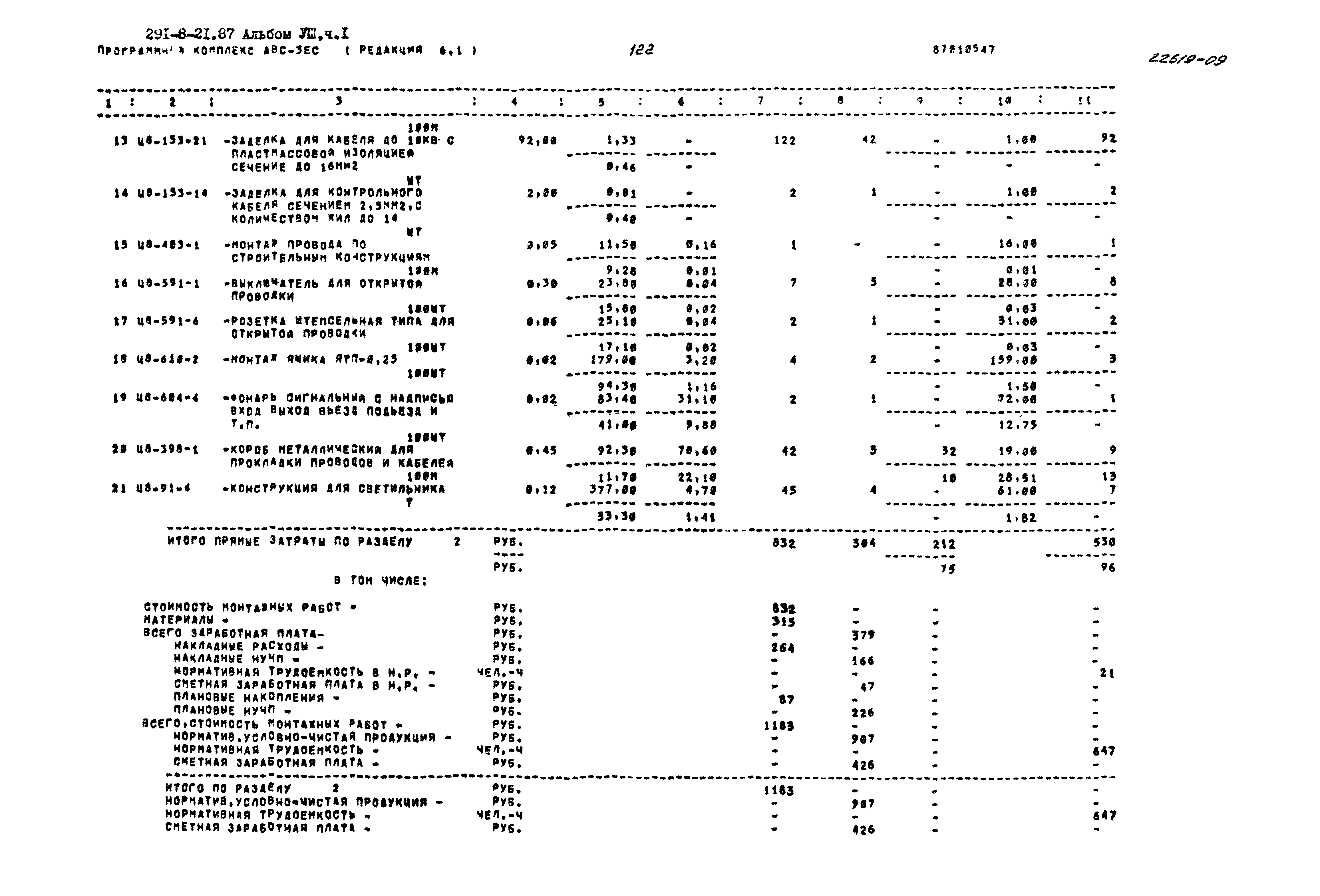 Типовой проект 291-8-21.87