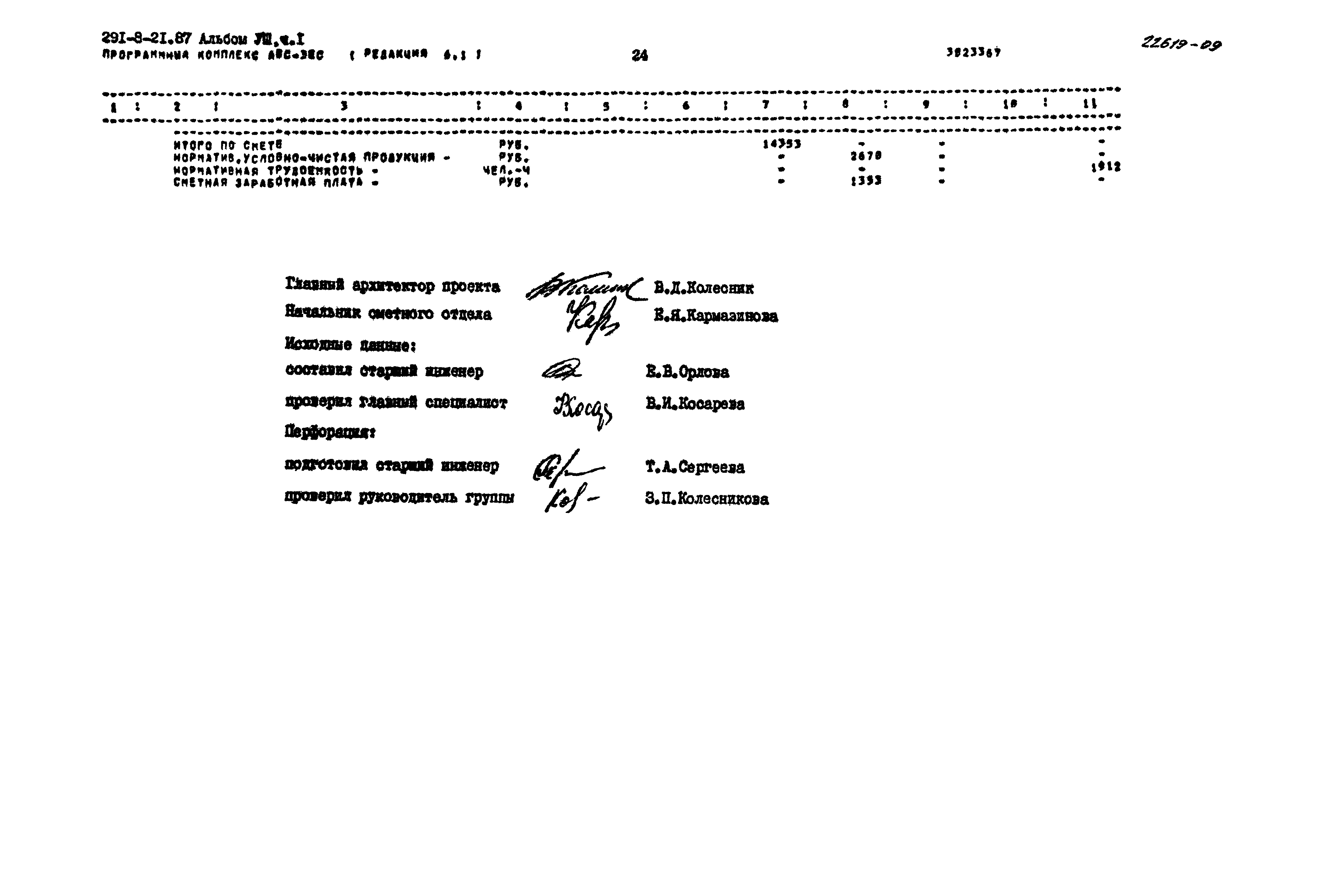 Типовой проект 291-8-21.87