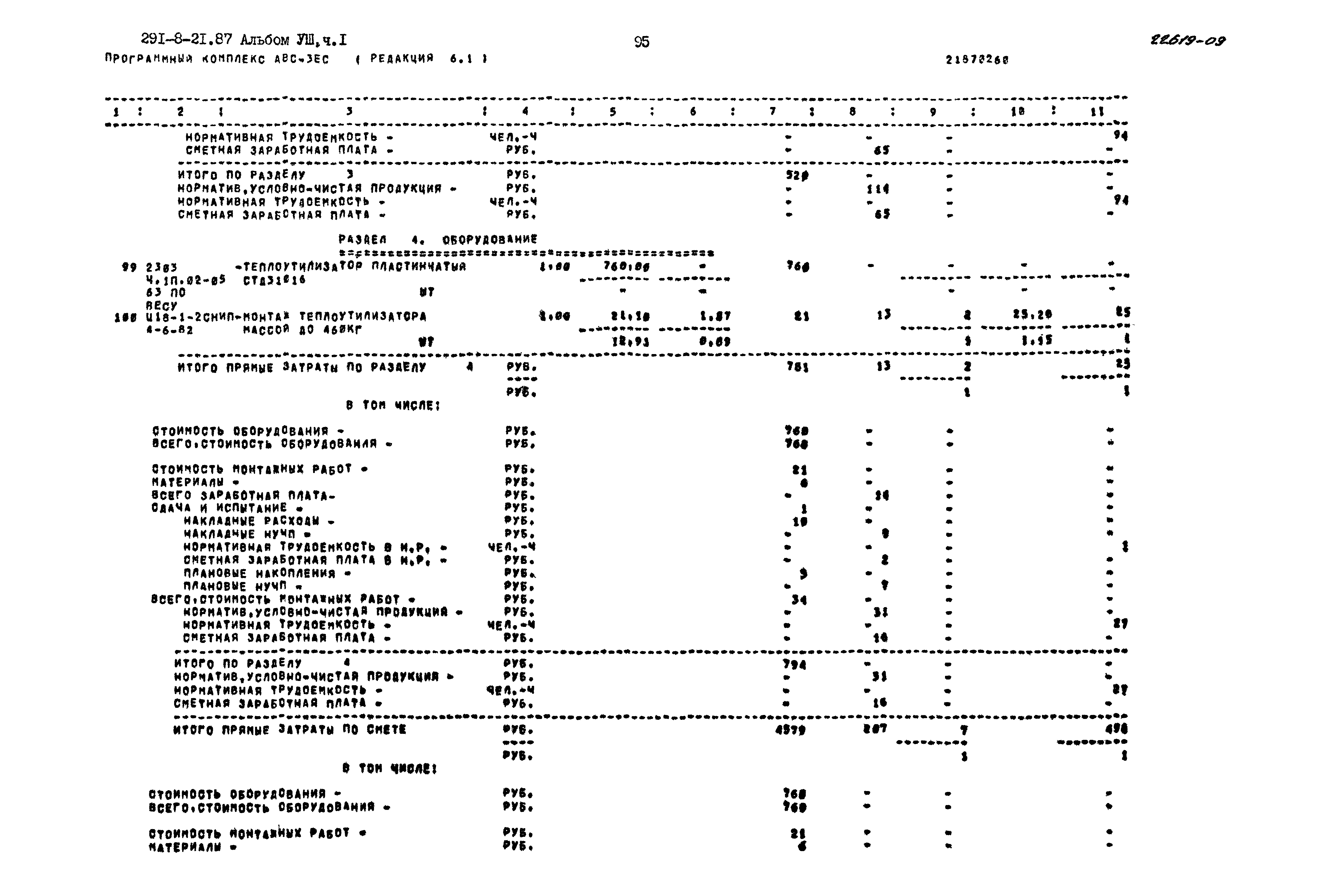 Типовой проект 291-8-21.87