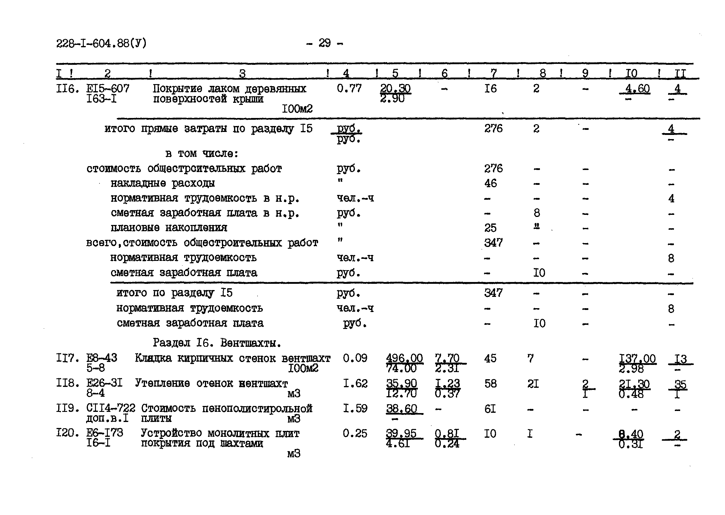 Типовой проект 228-1-604.88