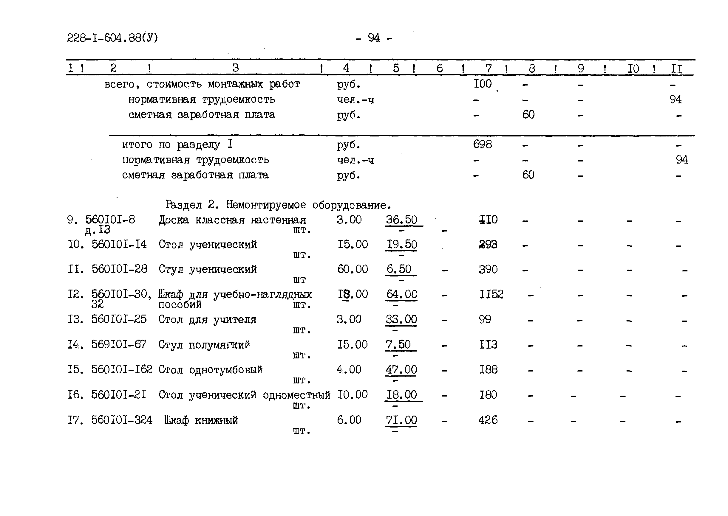 Типовой проект 228-1-604.88