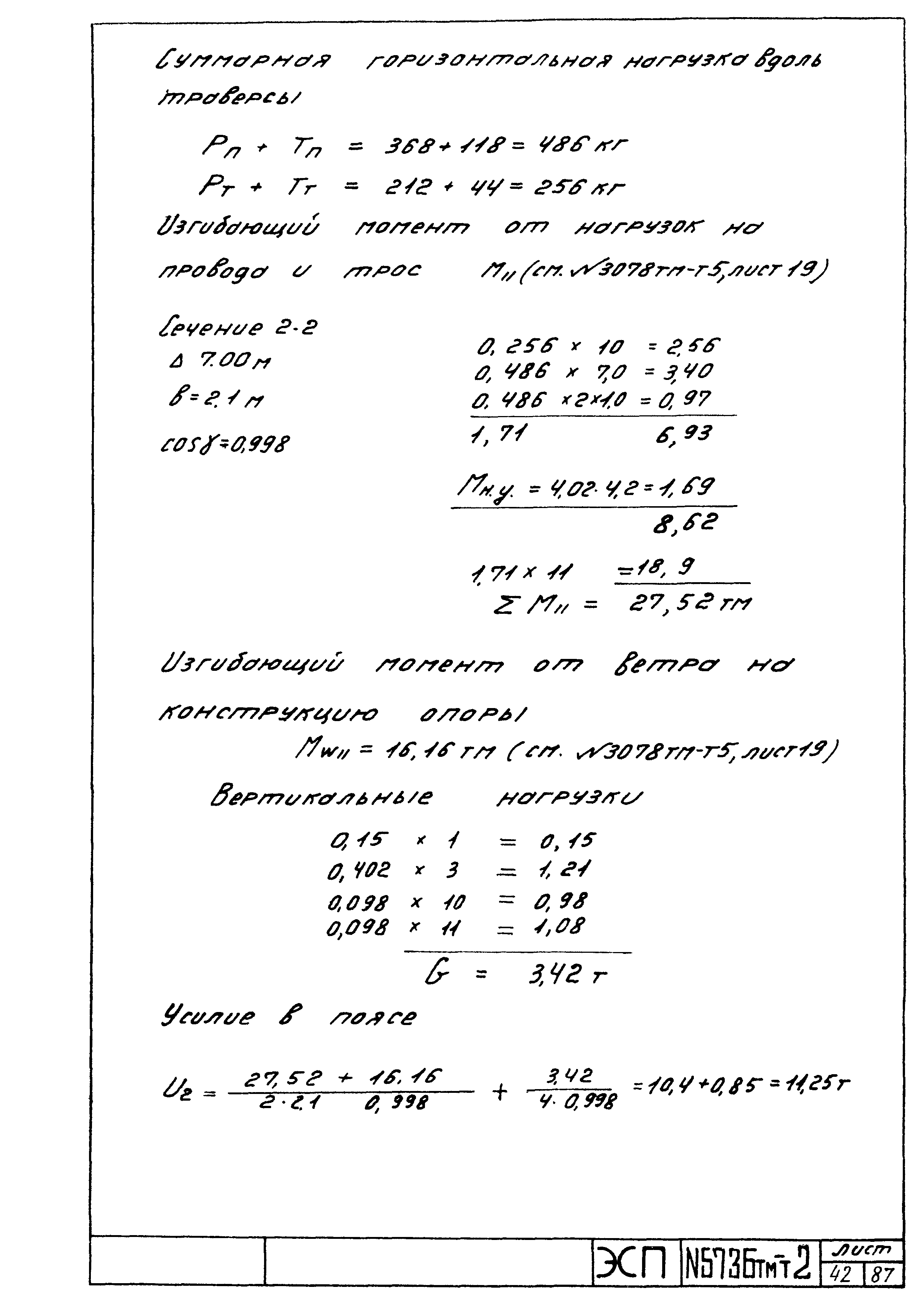 Типовой проект 5736тм