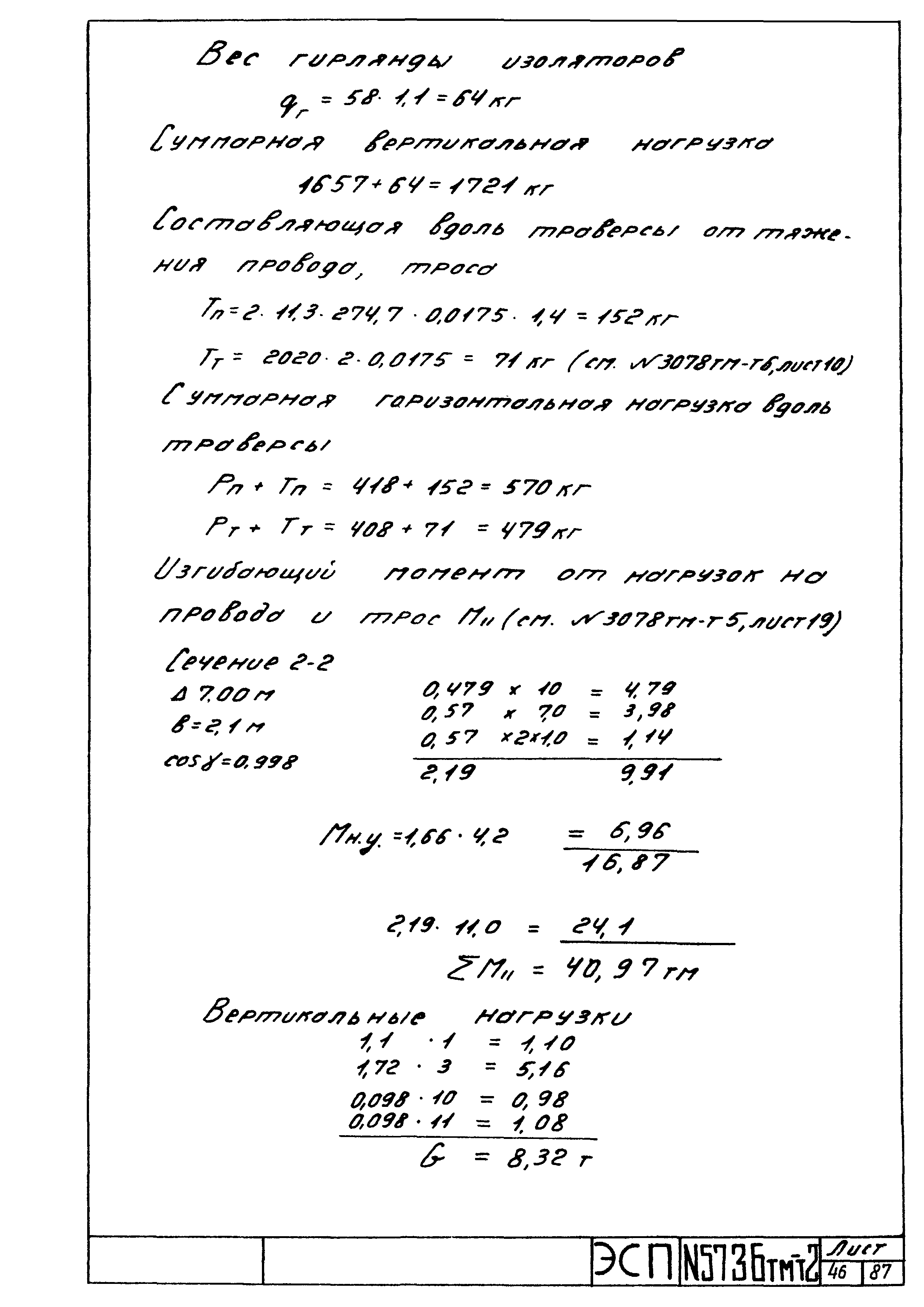 Типовой проект 5736тм