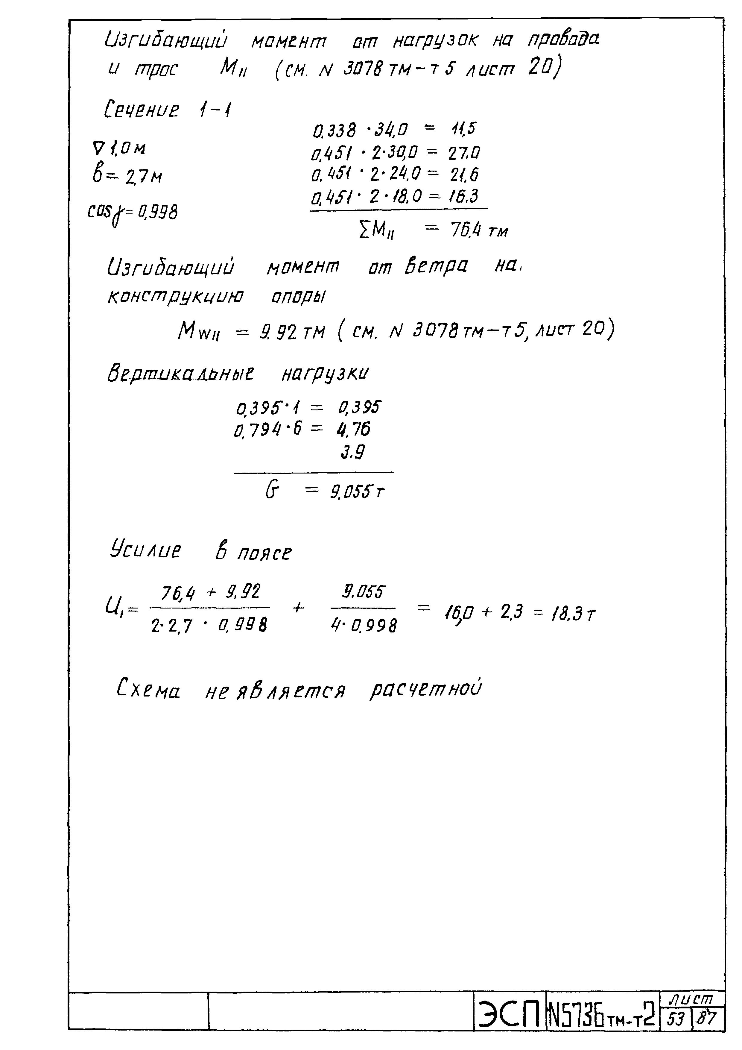 Типовой проект 5736тм