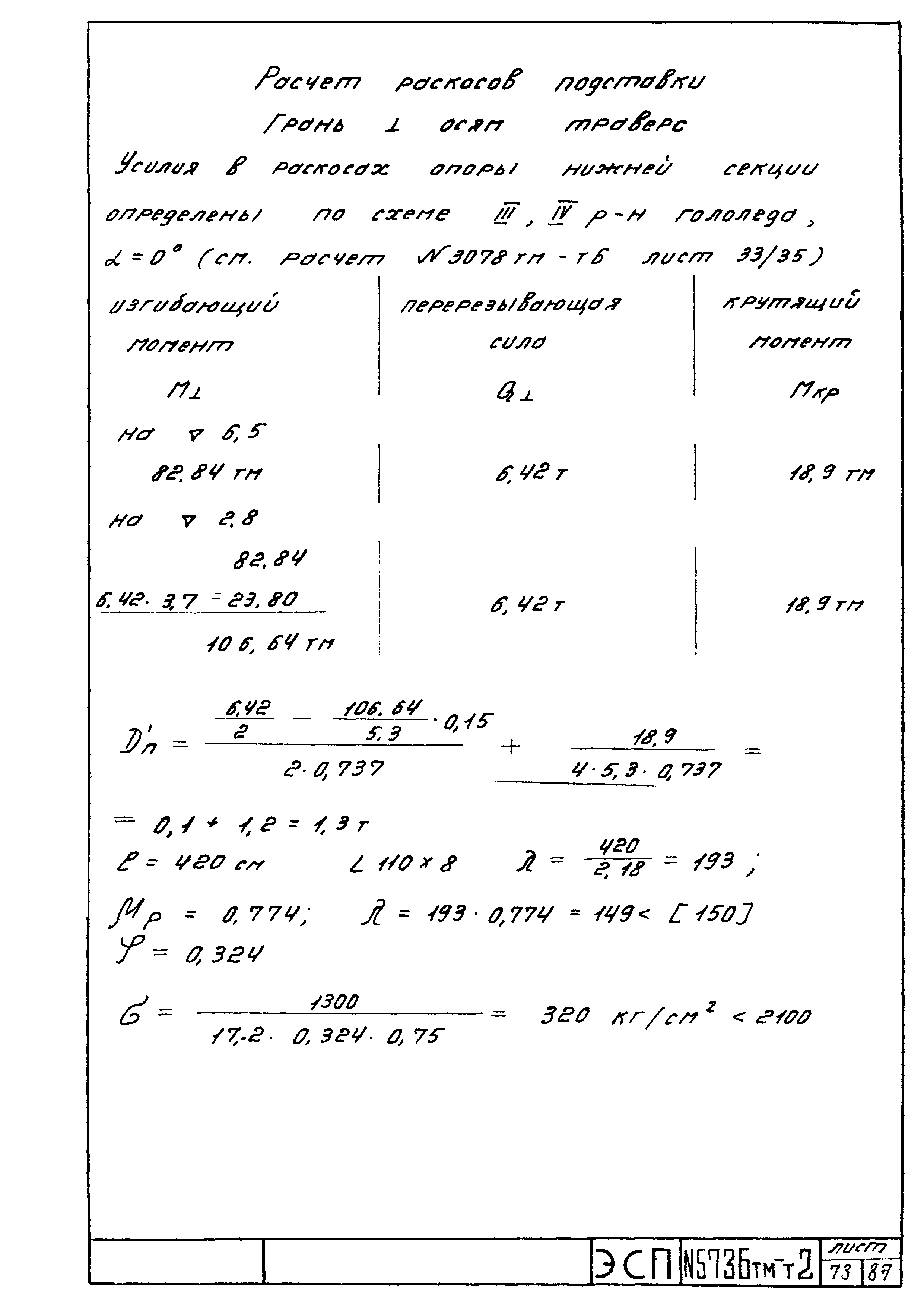 Типовой проект 5736тм