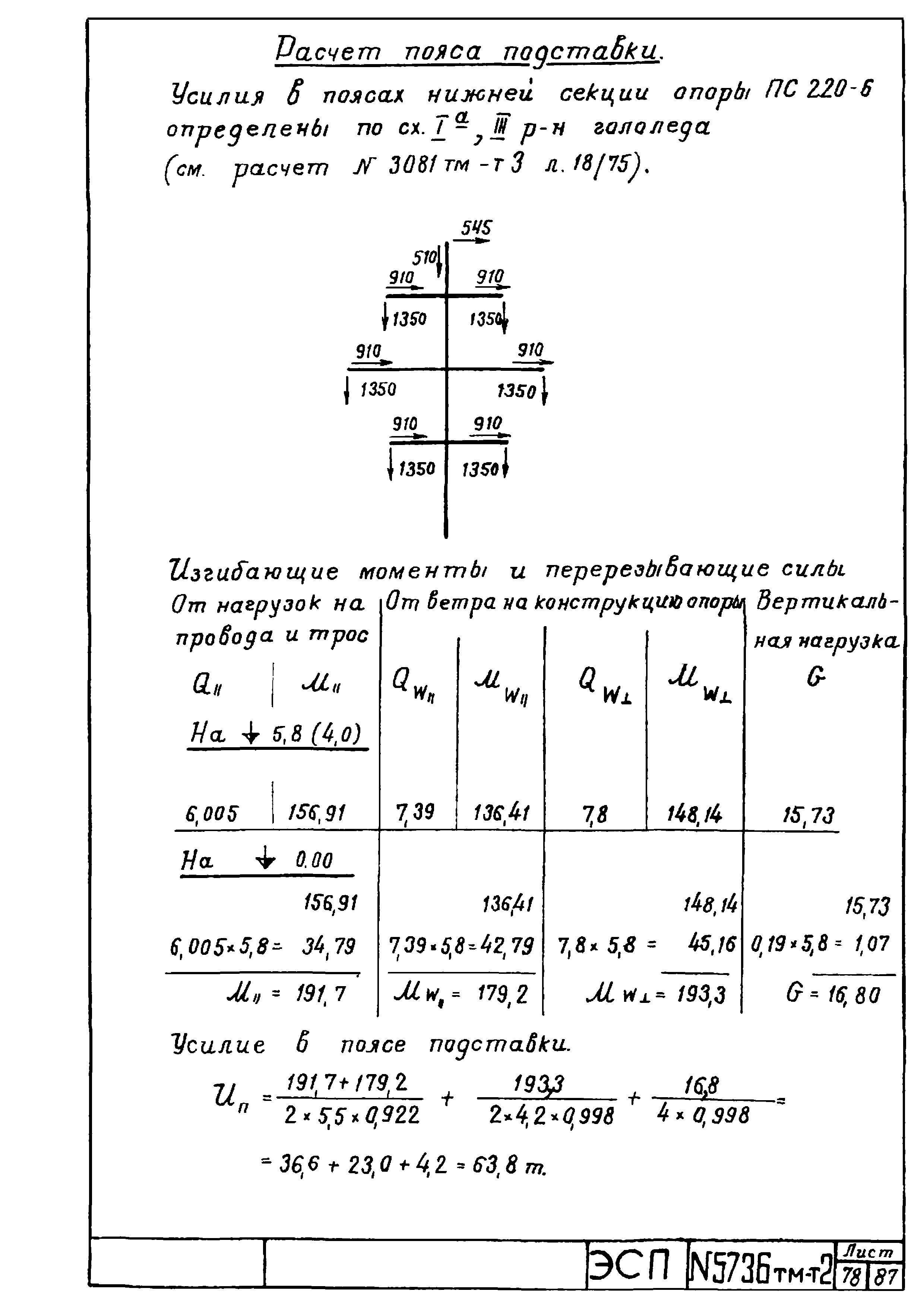 Типовой проект 5736тм